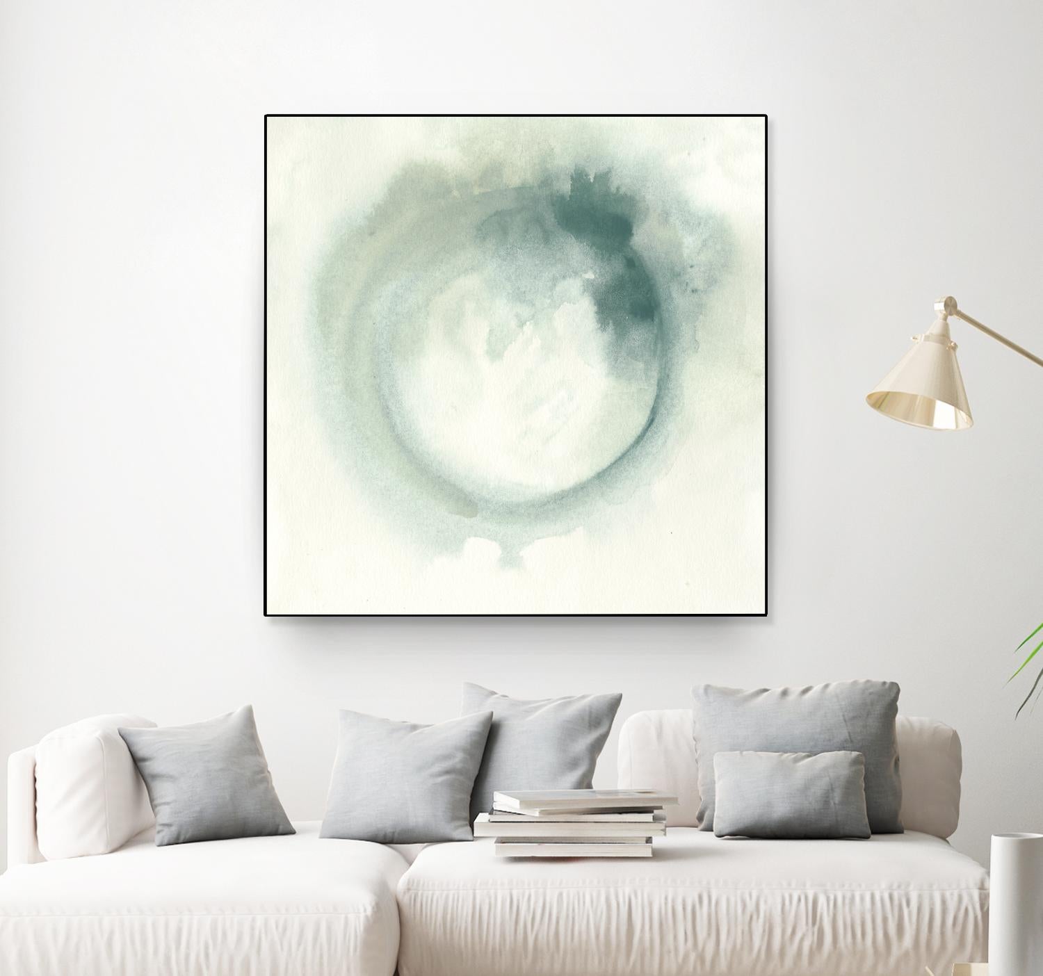 Nimbus I by June Erica Vess on GIANT ART - green abstract