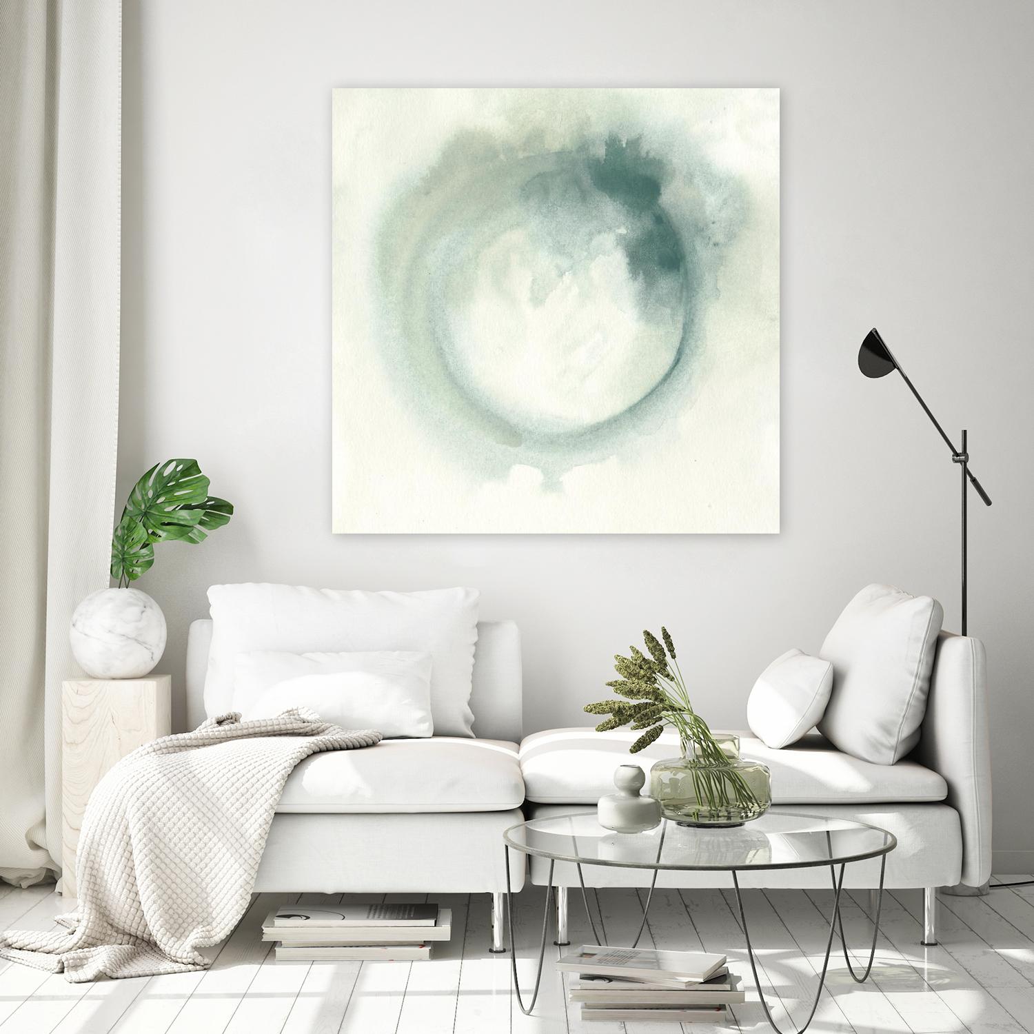 Nimbus I by June Erica Vess on GIANT ART - green abstract