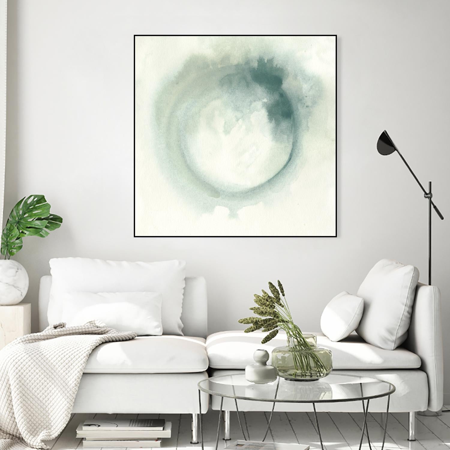 Nimbus I by June Erica Vess on GIANT ART - green abstract