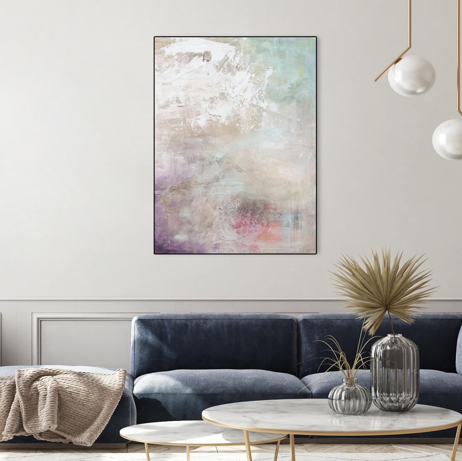 Pastel Terrain II by Julia Contacessi on GIANT ART - abstract