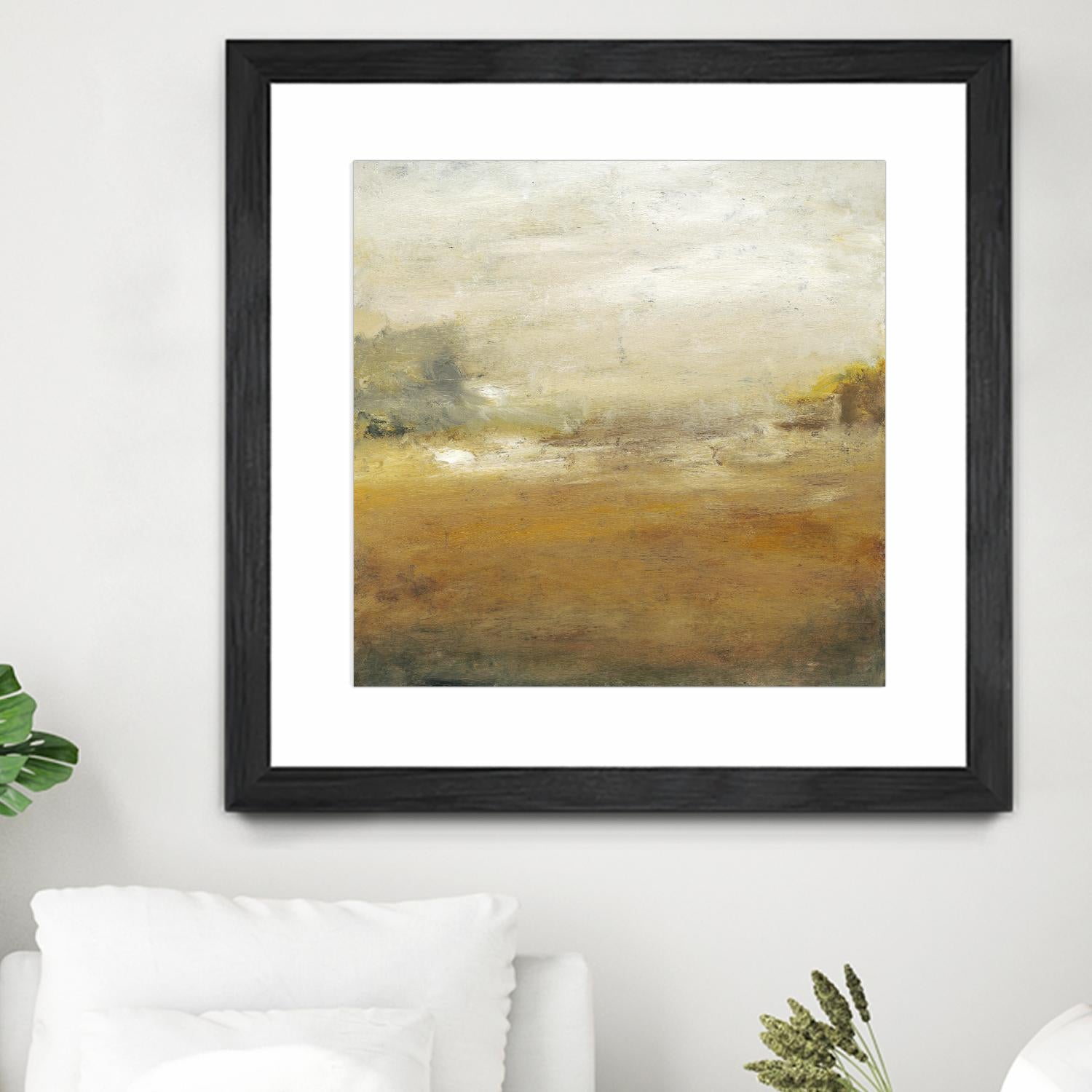 Along the Island II by Sharon Gordon on GIANT ART - yellow sea scene