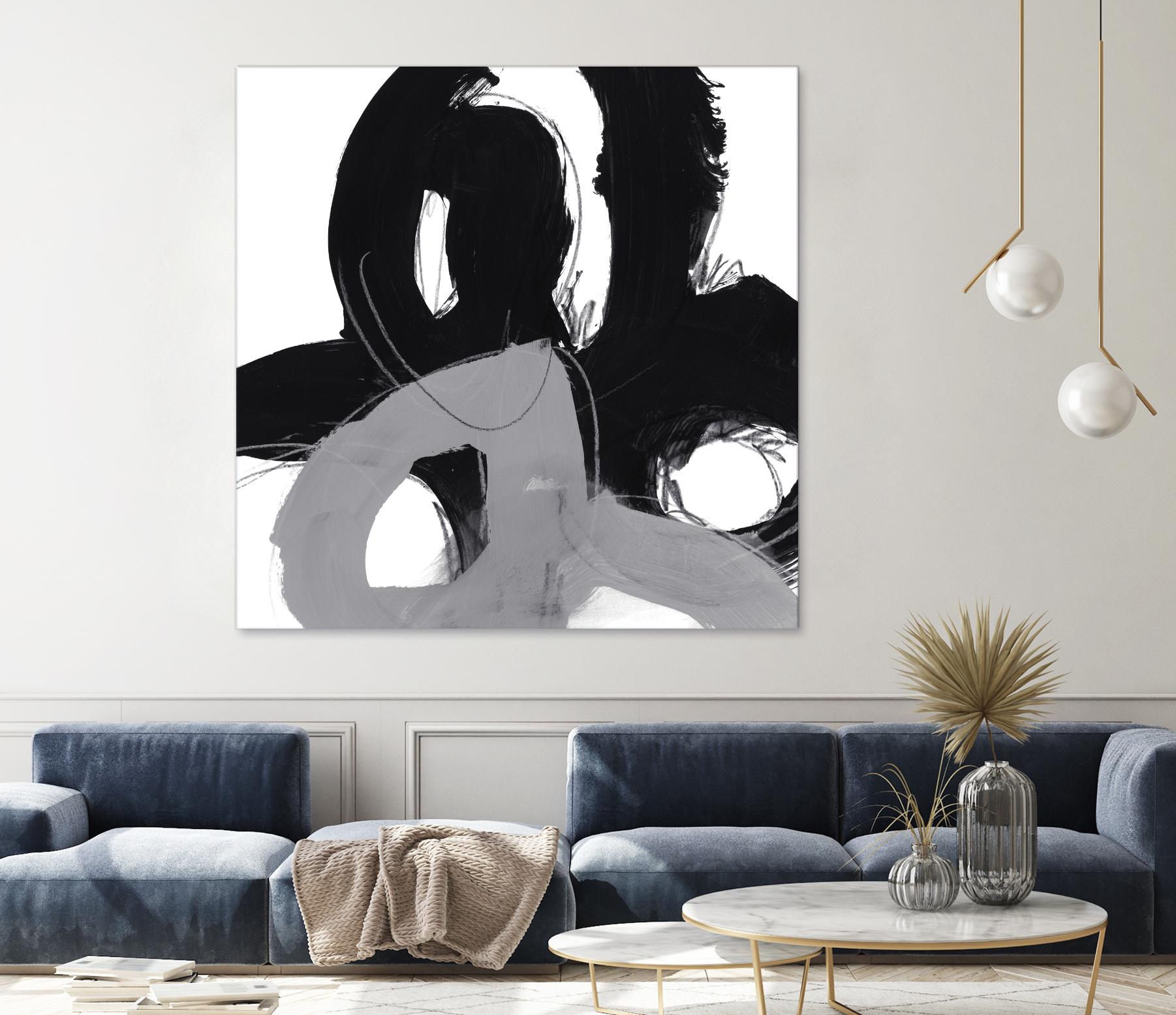Monochrome II by June Erica Vess on GIANT ART - abstract