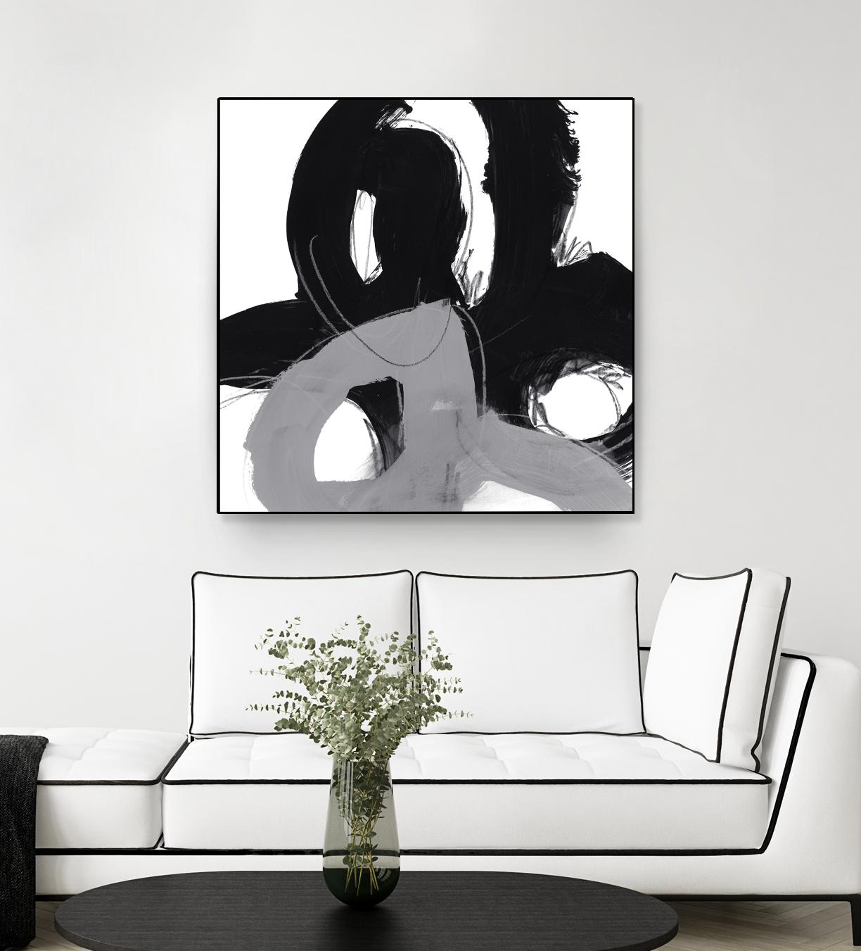 Monochrome II by June Erica Vess on GIANT ART - abstract