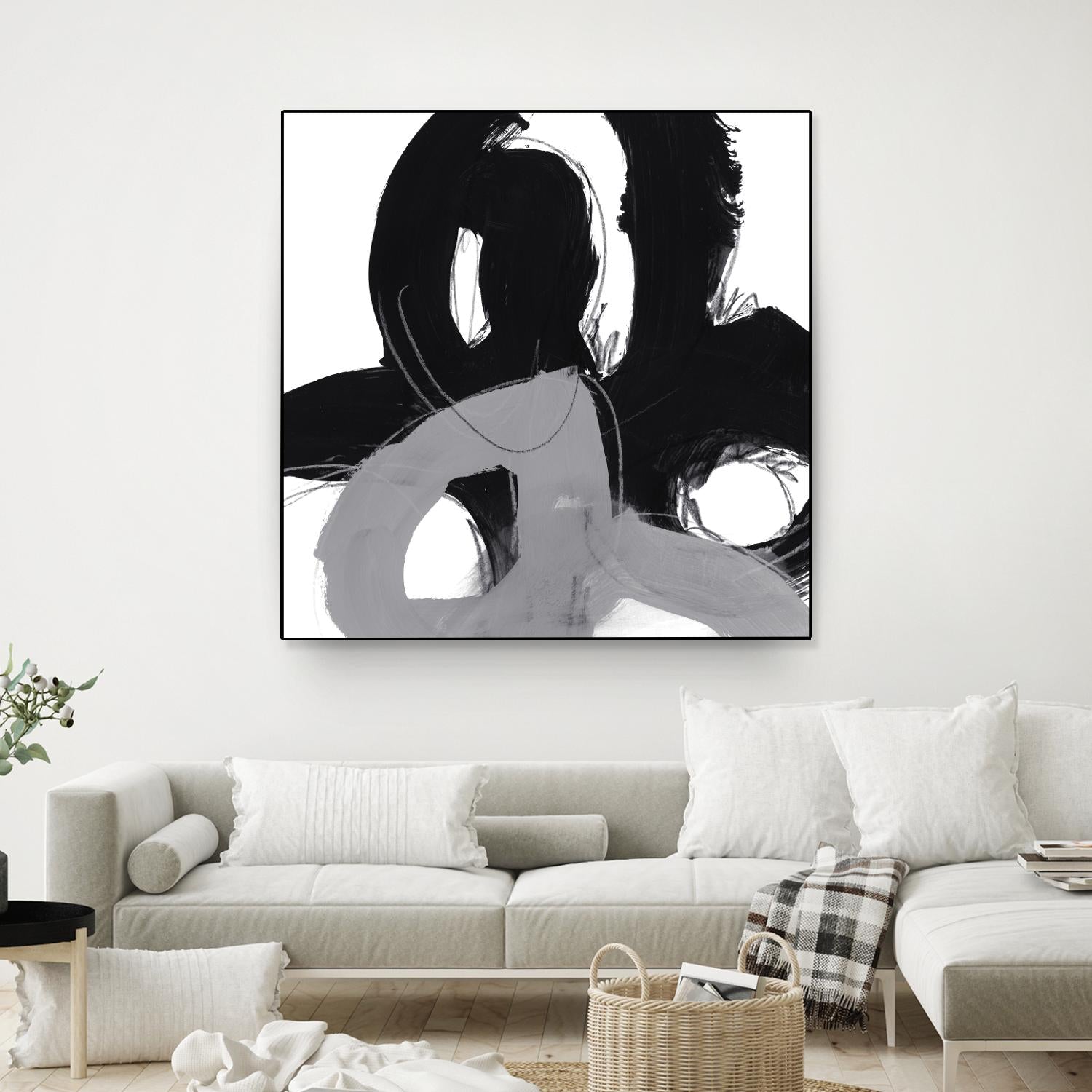 Monochrome II by June Erica Vess on GIANT ART - abstract