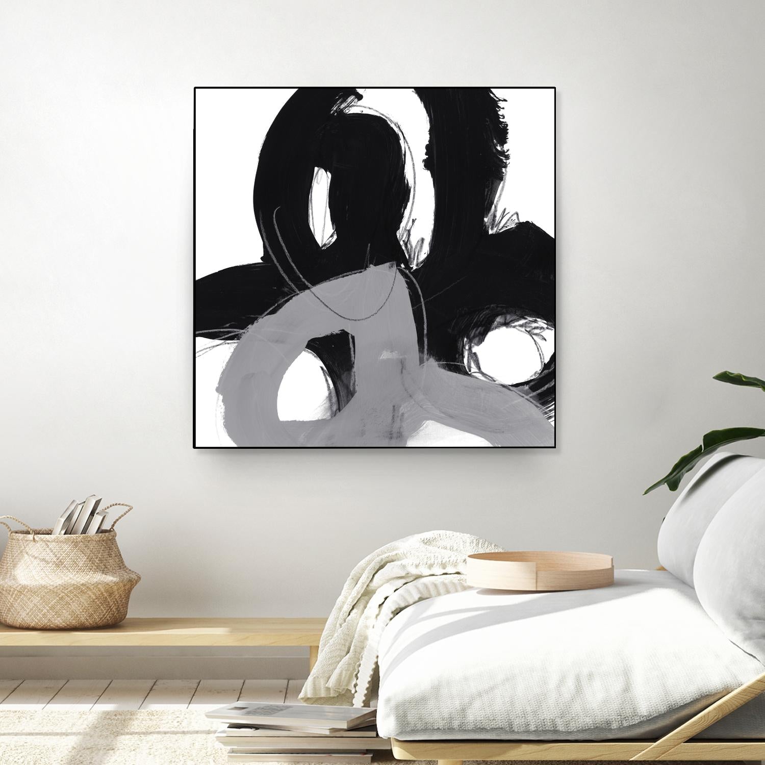 Monochrome II by June Erica Vess on GIANT ART - abstract