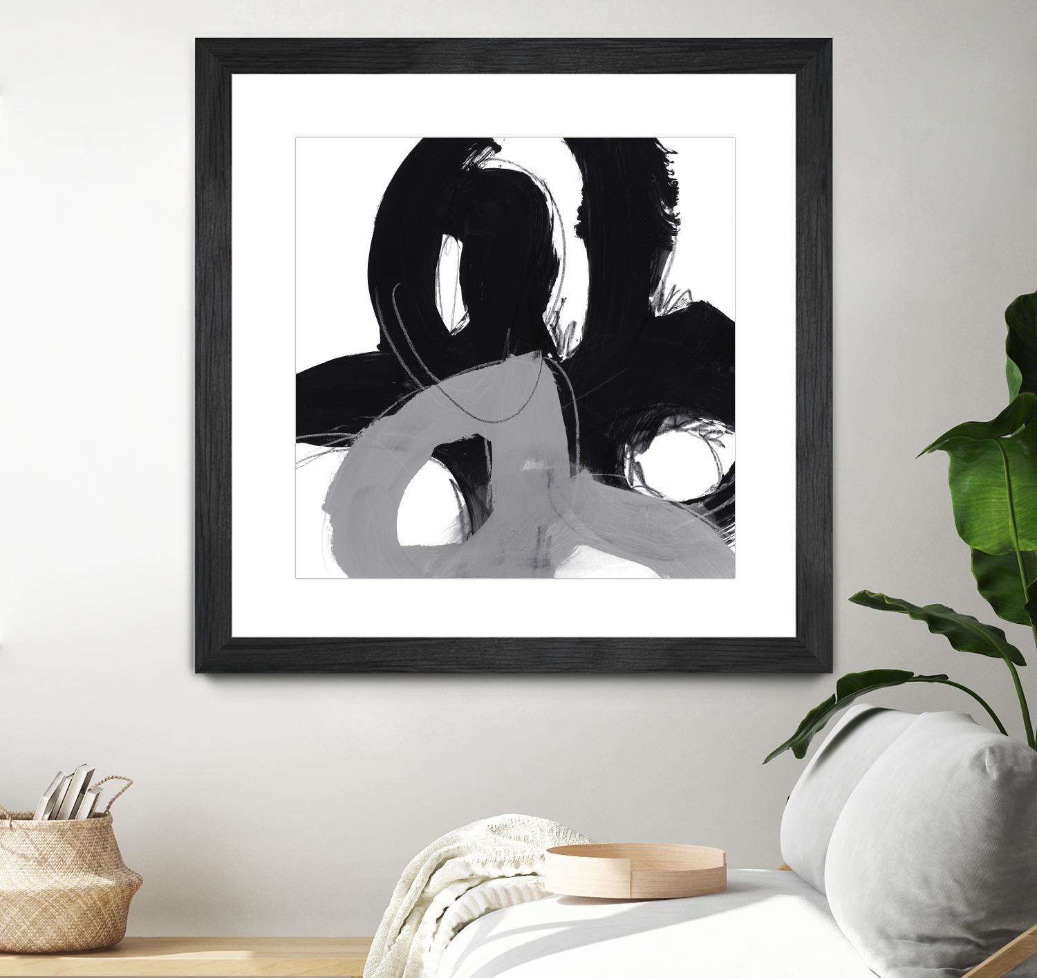 Monochrome II by June Erica Vess on GIANT ART - abstract