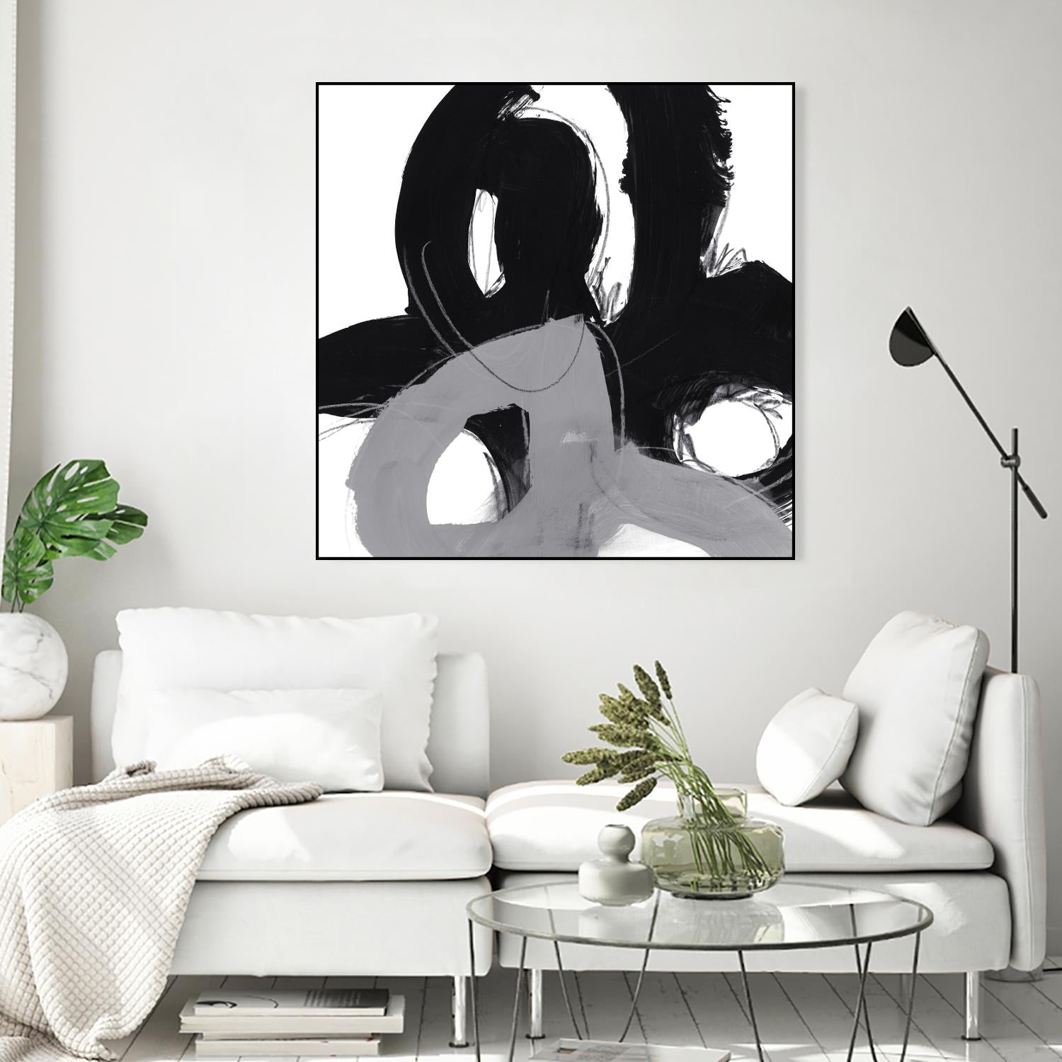 Monochrome II by June Erica Vess on GIANT ART - abstract