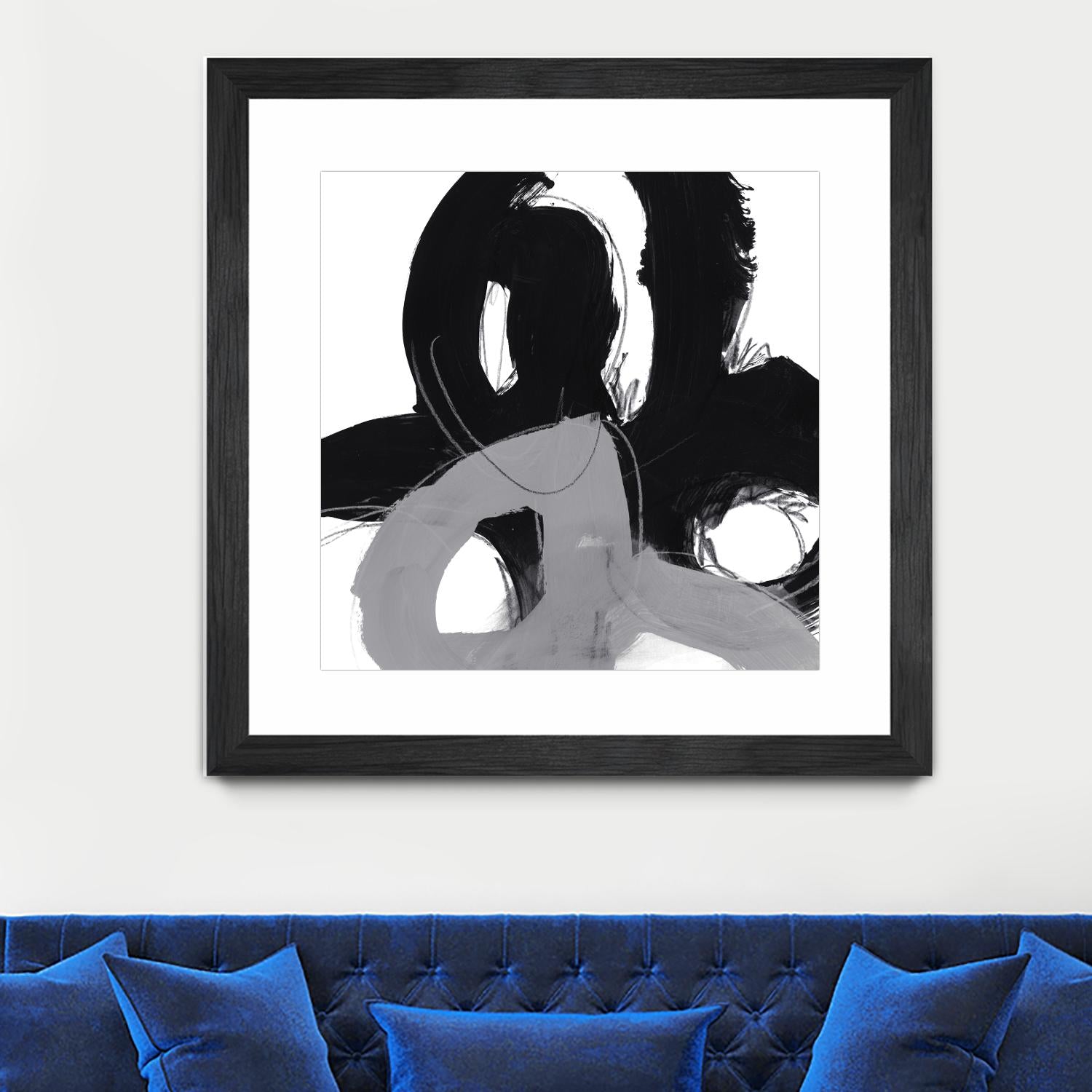 Monochrome II by June Erica Vess on GIANT ART - abstract