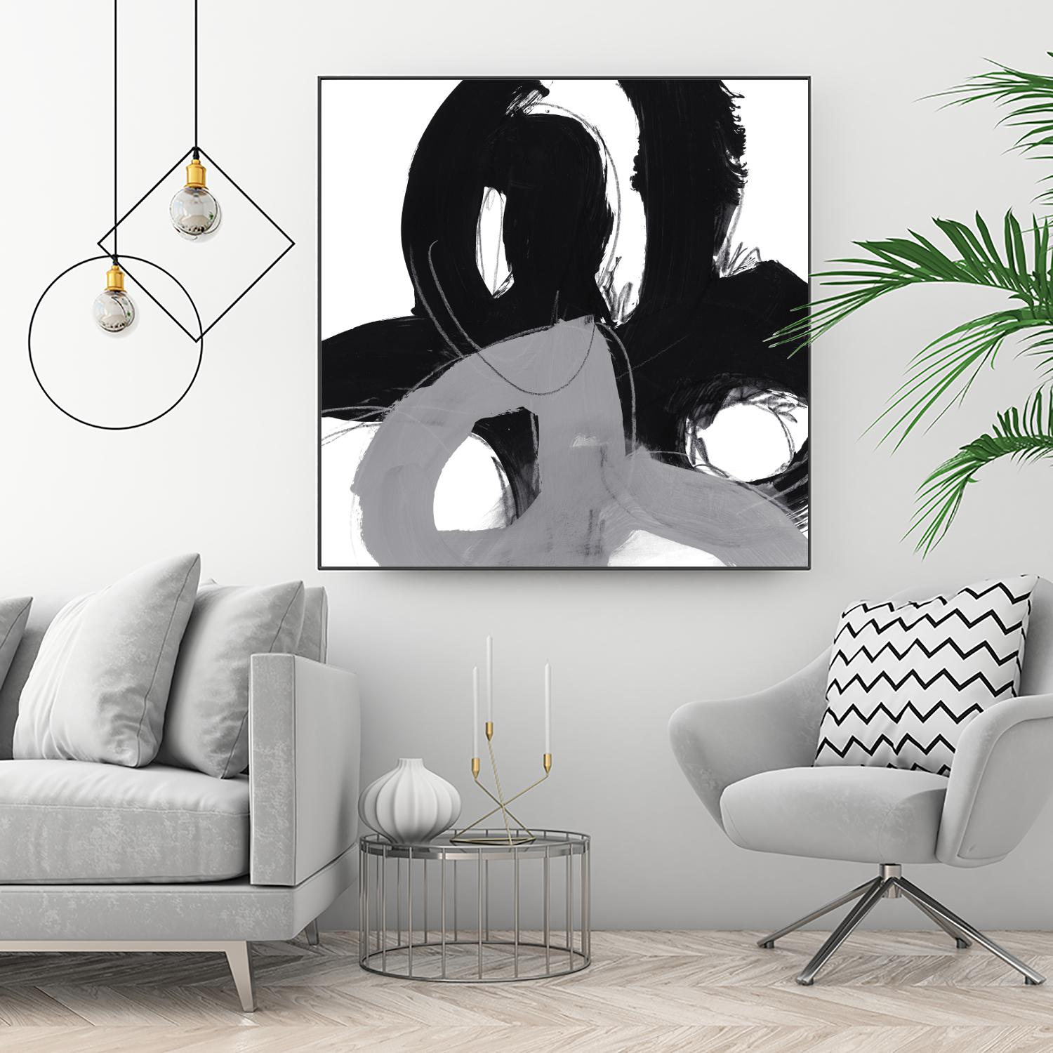 Monochrome II by June Erica Vess on GIANT ART - abstract