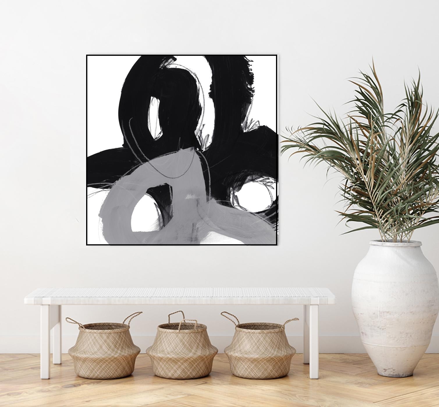 Monochrome II by June Erica Vess on GIANT ART - abstract