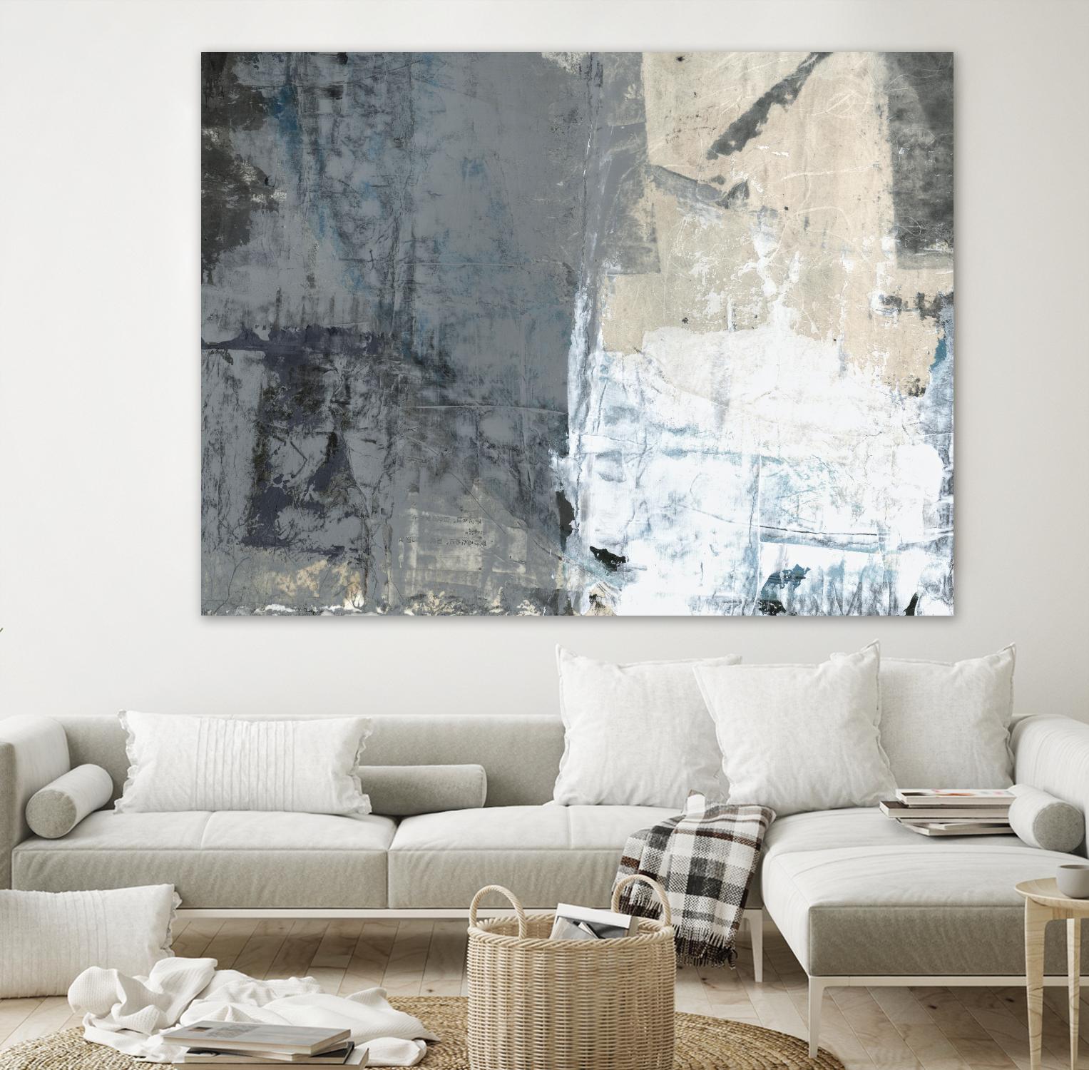 Shades of Grey I by Elena Ray on GIANT ART - abstract