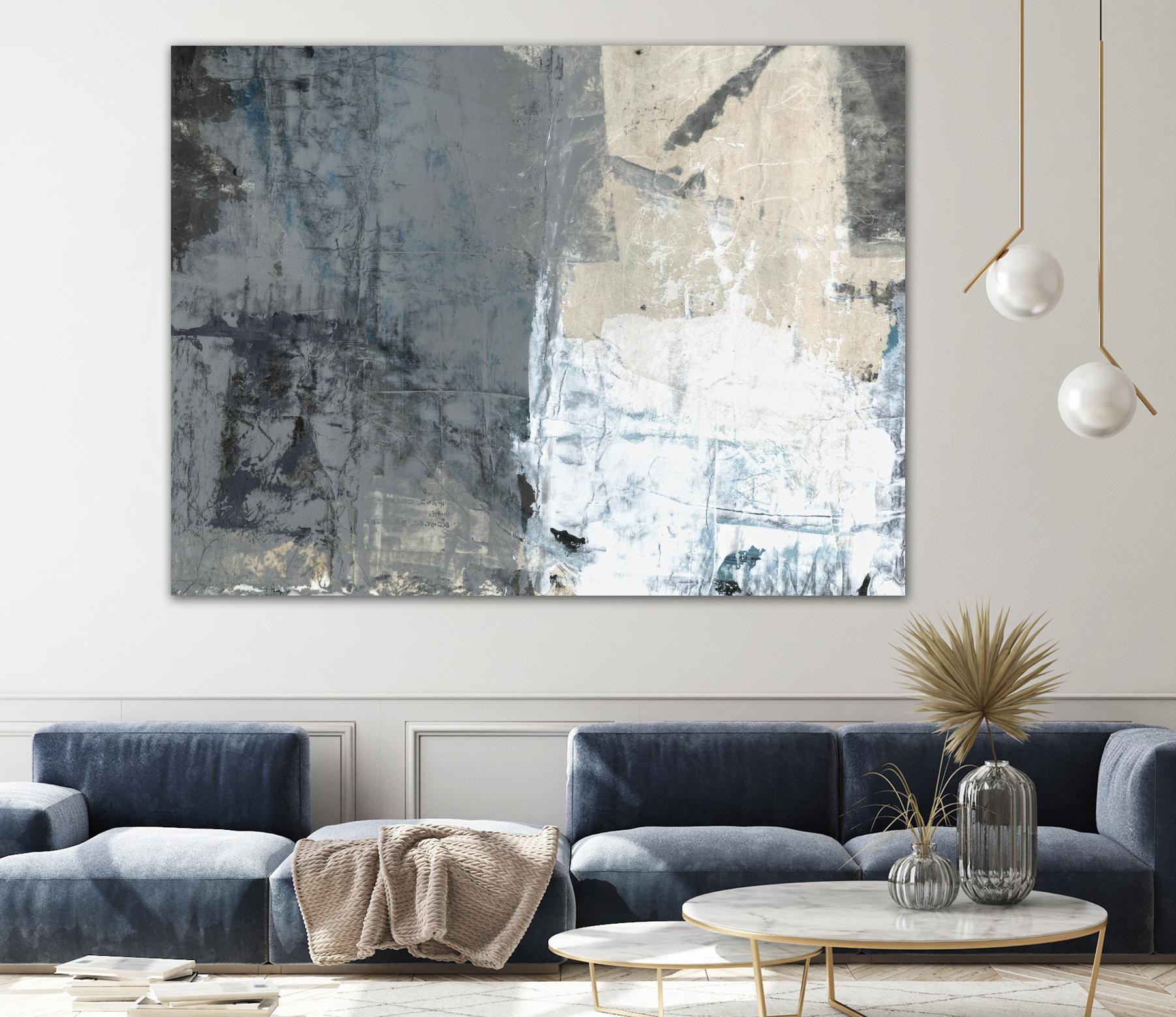 Shades of Grey I by Elena Ray on GIANT ART - abstract