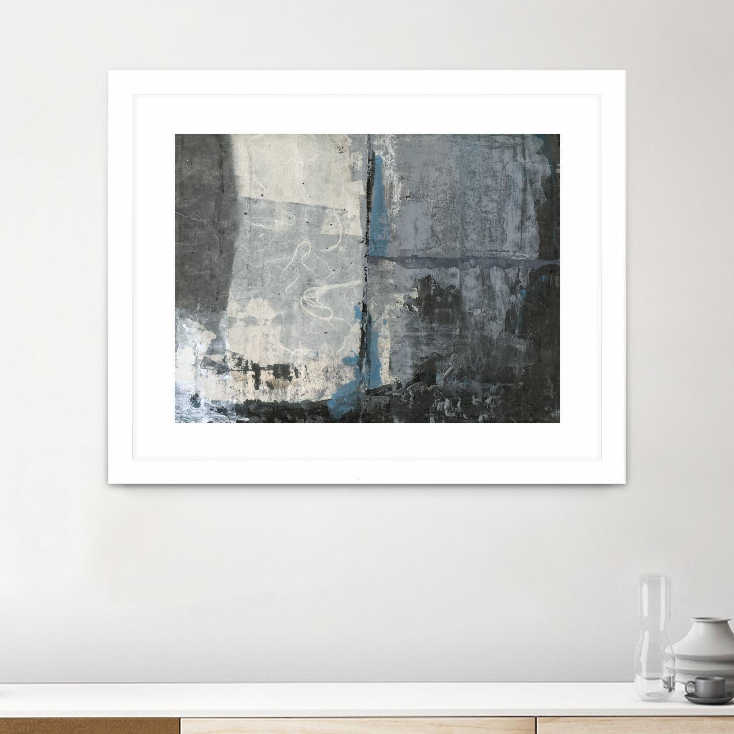 Shades of Grey II by Elena Ray on GIANT ART - abstract