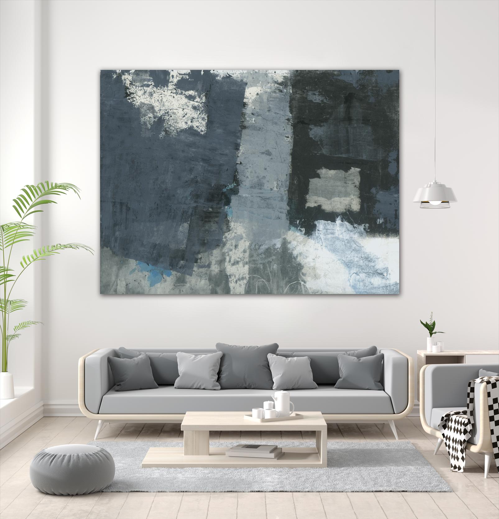 Shades of Grey IV by Elena Ray on GIANT ART - abstract
