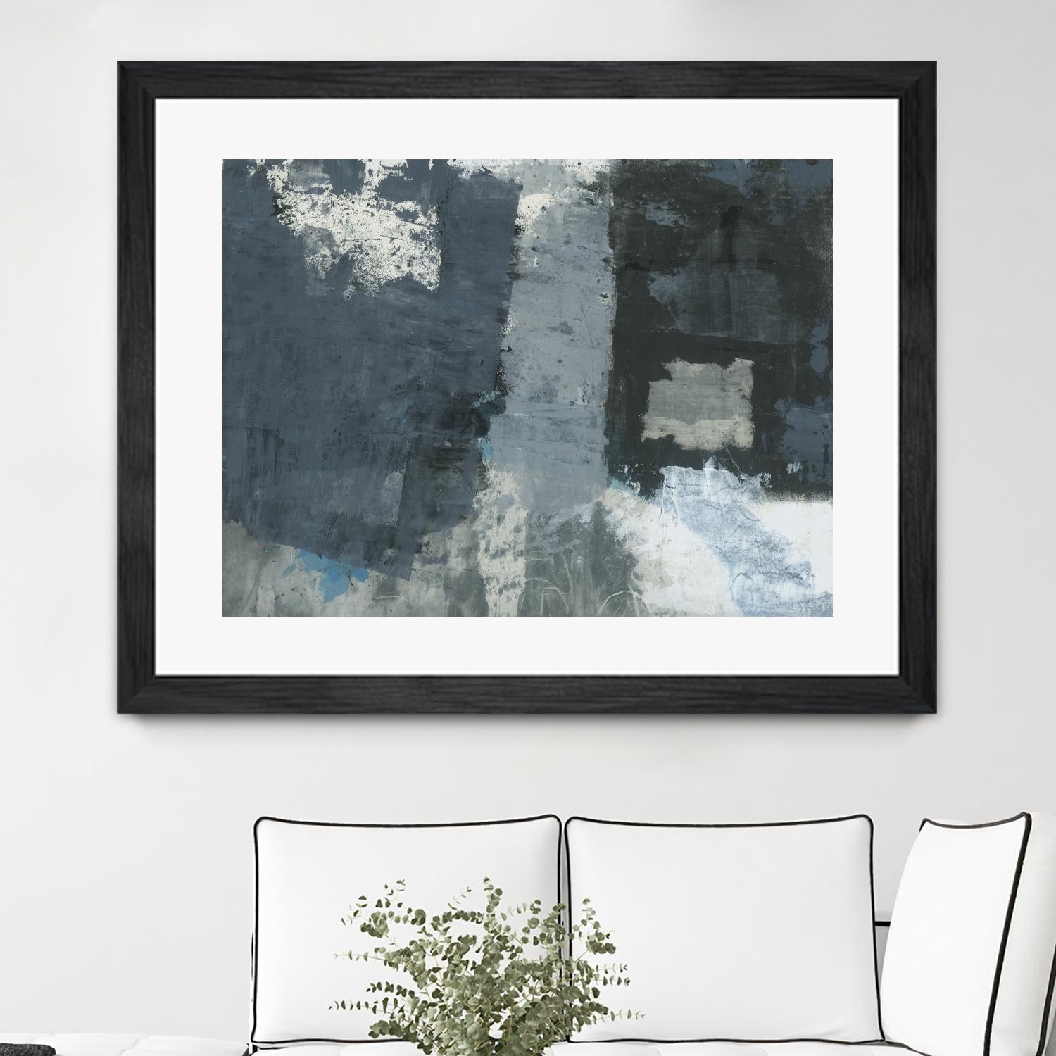 Shades of Grey IV by Elena Ray on GIANT ART - abstract