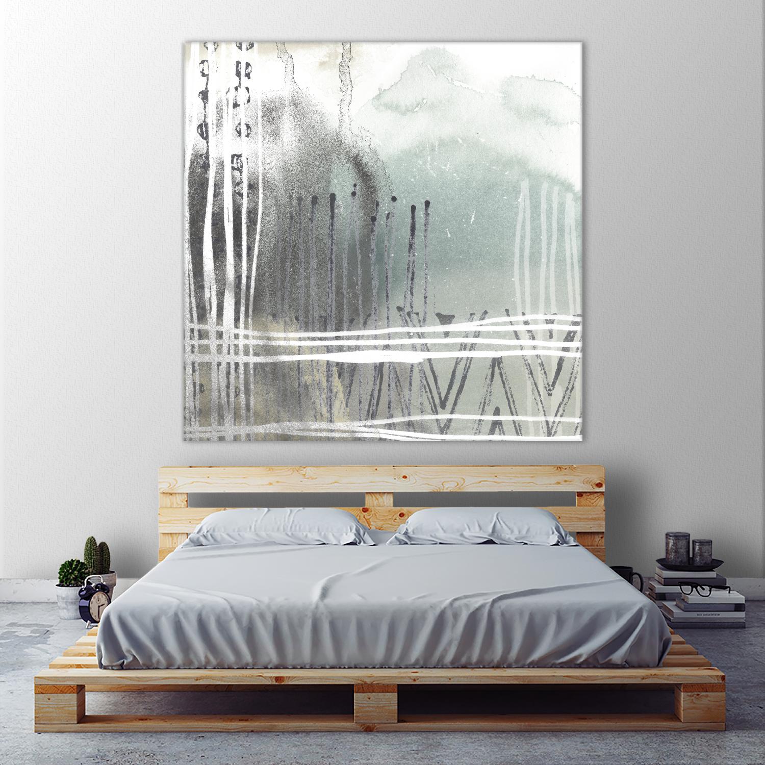 Blue Ridge I by June Erica Vess on GIANT ART - blue abstract