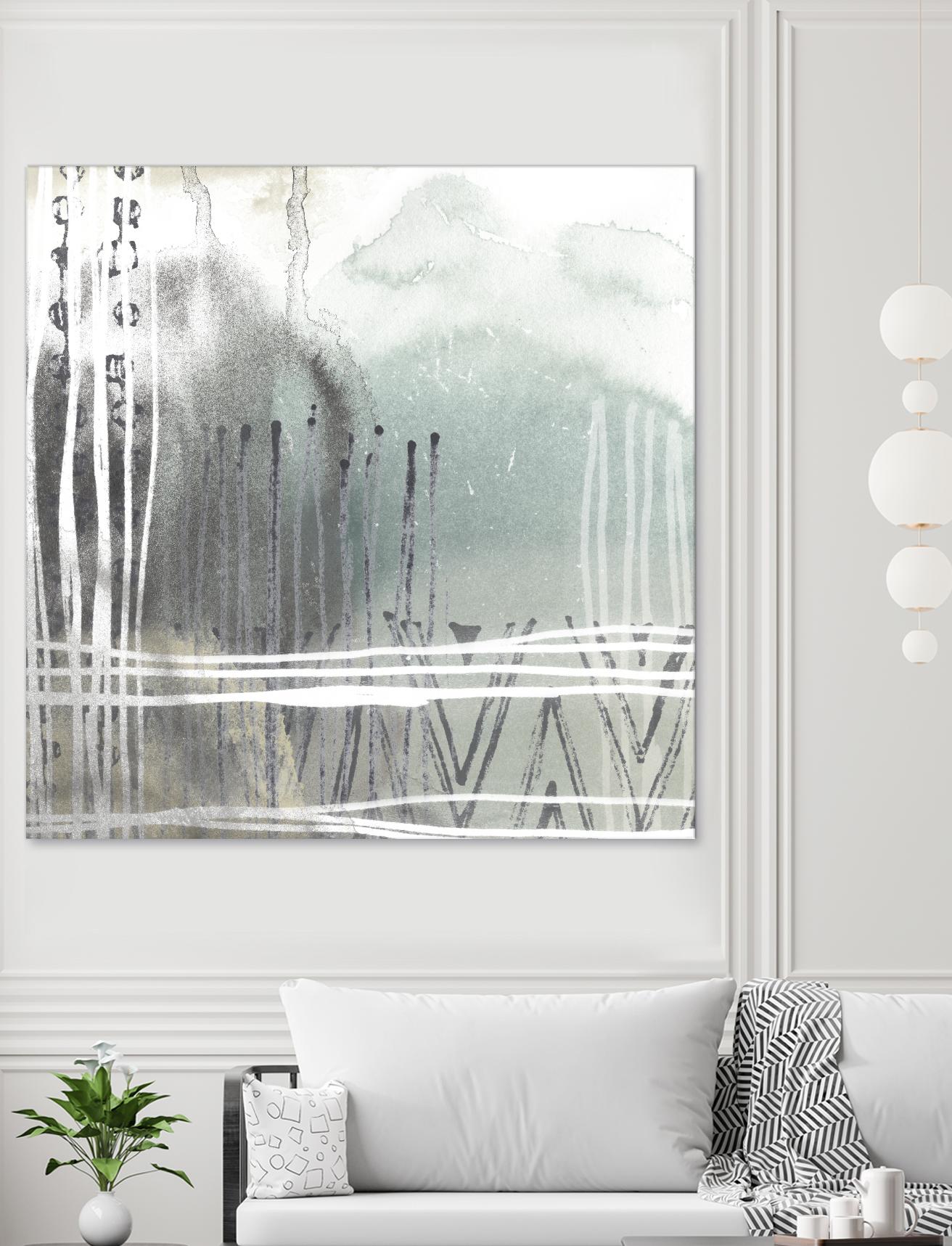 Blue Ridge I by June Erica Vess on GIANT ART - blue abstract