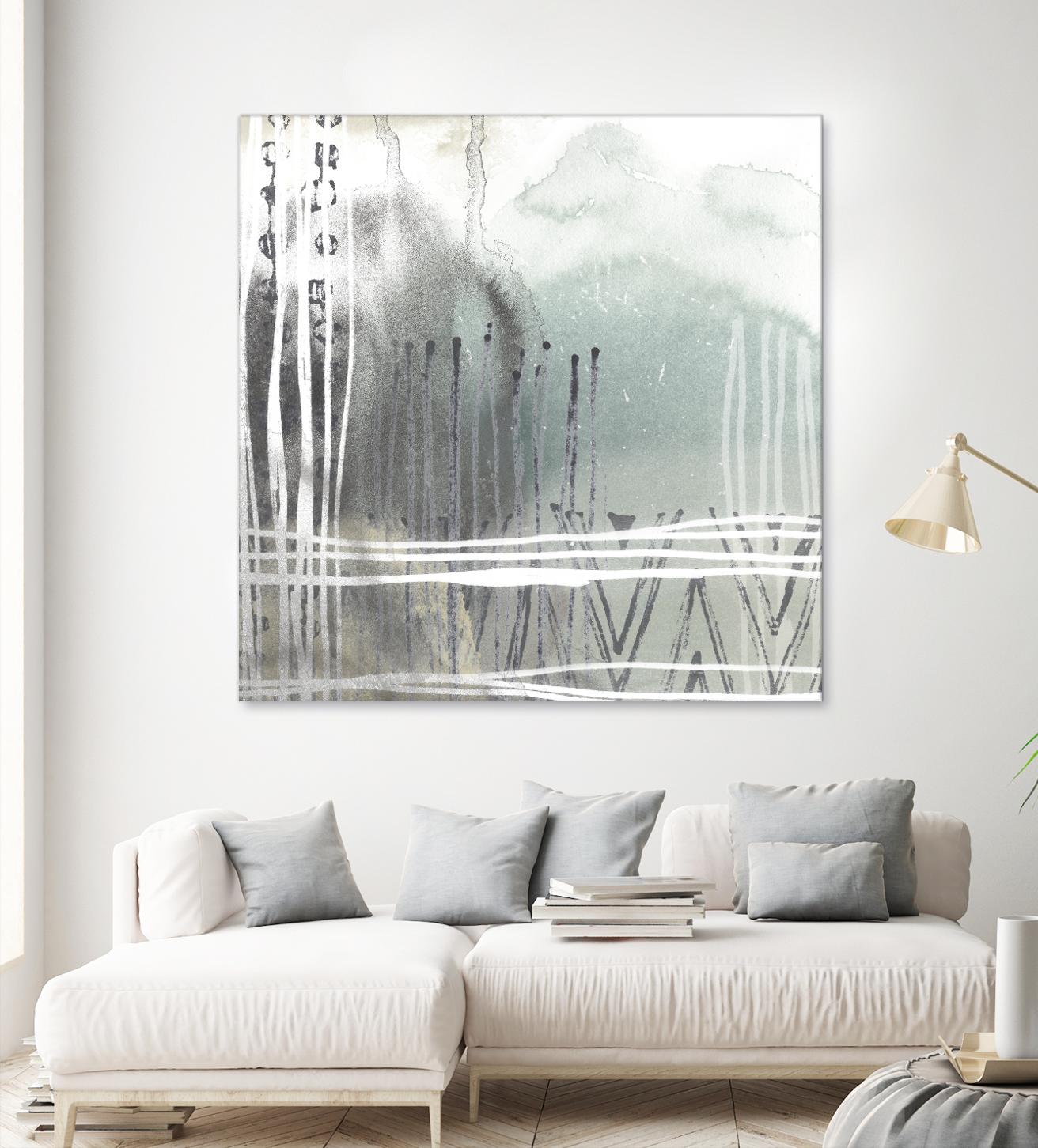 Blue Ridge I by June Erica Vess on GIANT ART - blue abstract