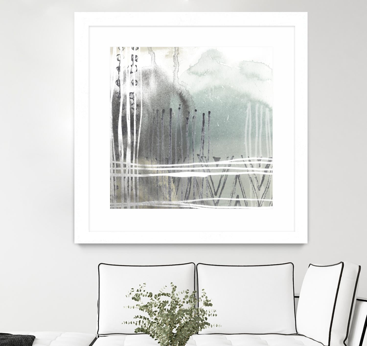 Blue Ridge I by June Erica Vess on GIANT ART - blue abstract