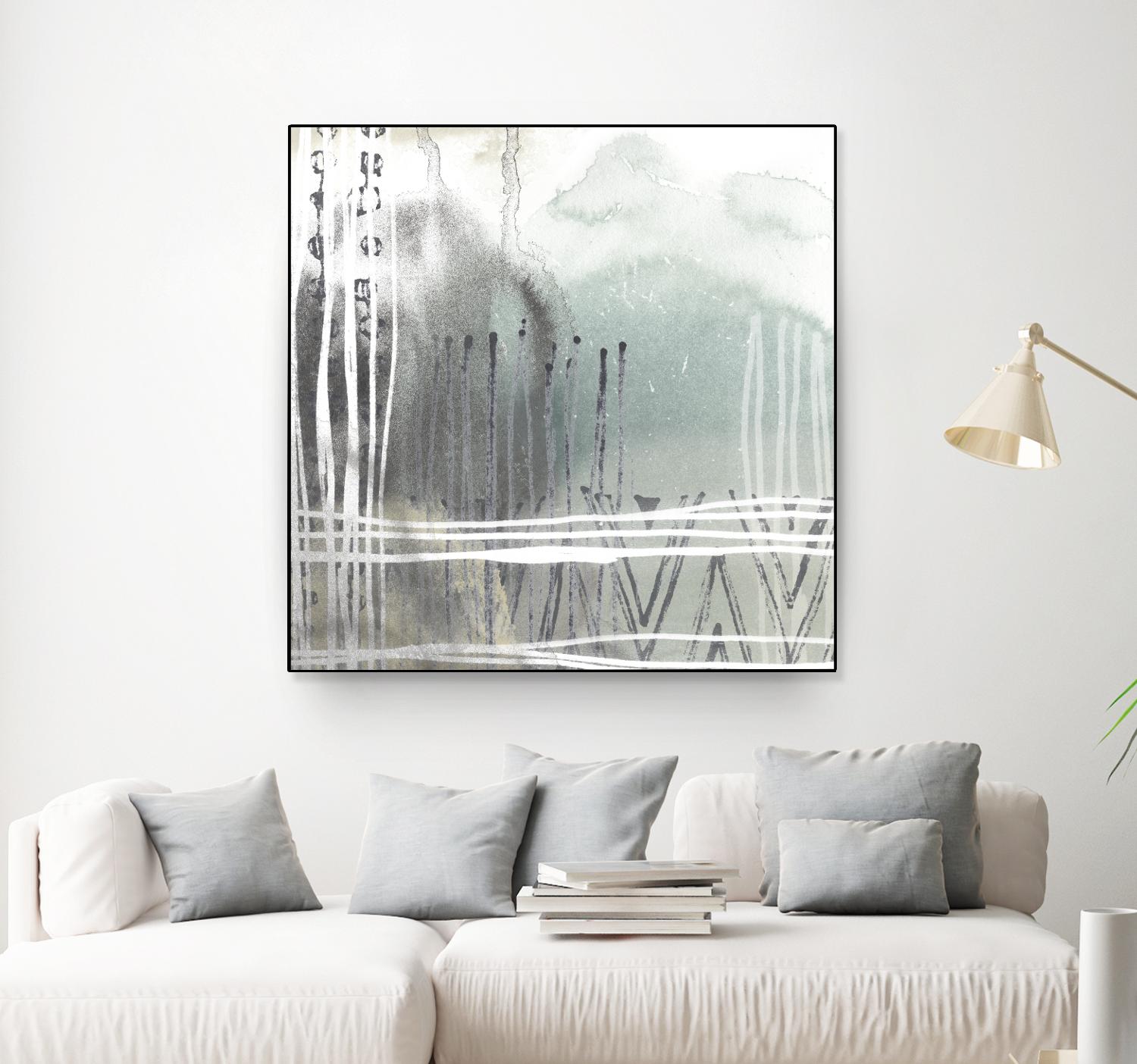 Blue Ridge I by June Erica Vess on GIANT ART - blue abstract