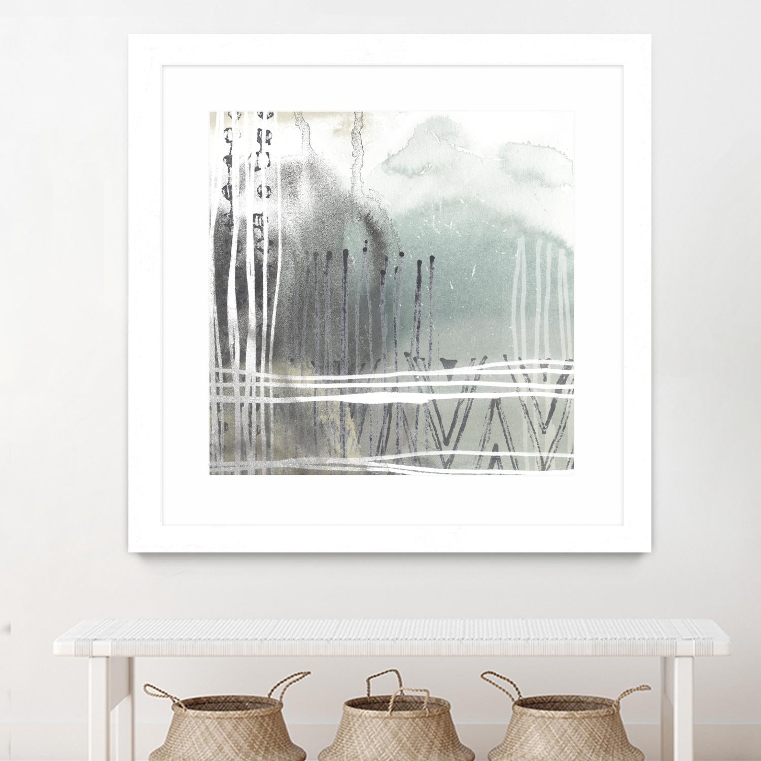 Blue Ridge I by June Erica Vess on GIANT ART - blue abstract