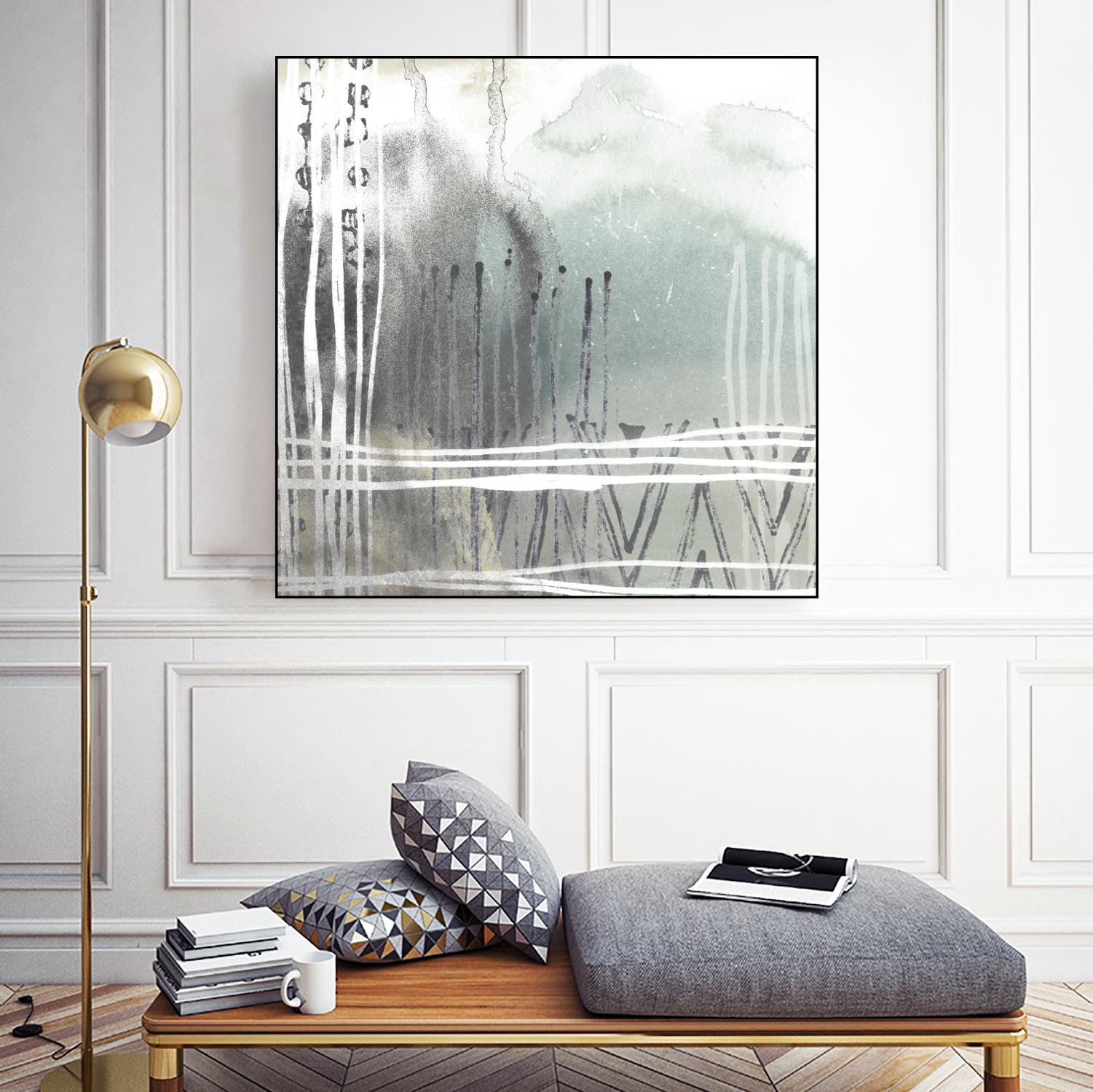 Blue Ridge I by June Erica Vess on GIANT ART - blue abstract