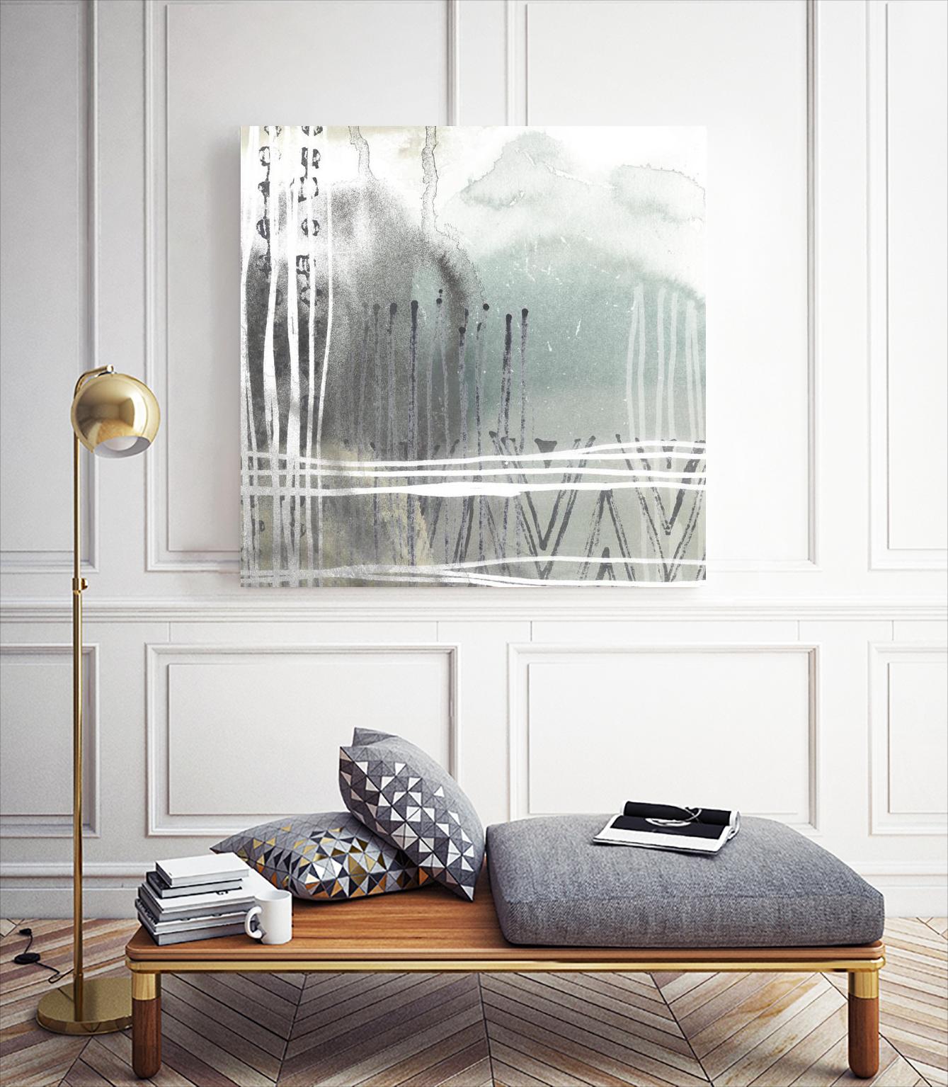 Blue Ridge I by June Erica Vess on GIANT ART - blue abstract