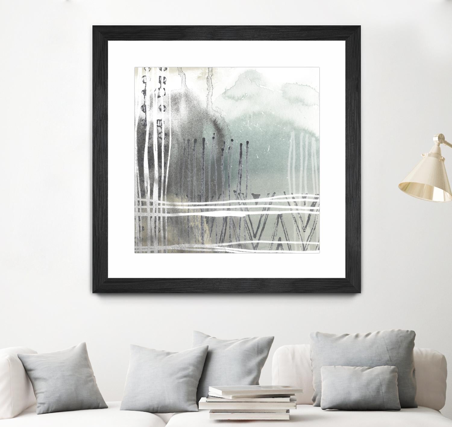 Blue Ridge I by June Erica Vess on GIANT ART - blue abstract