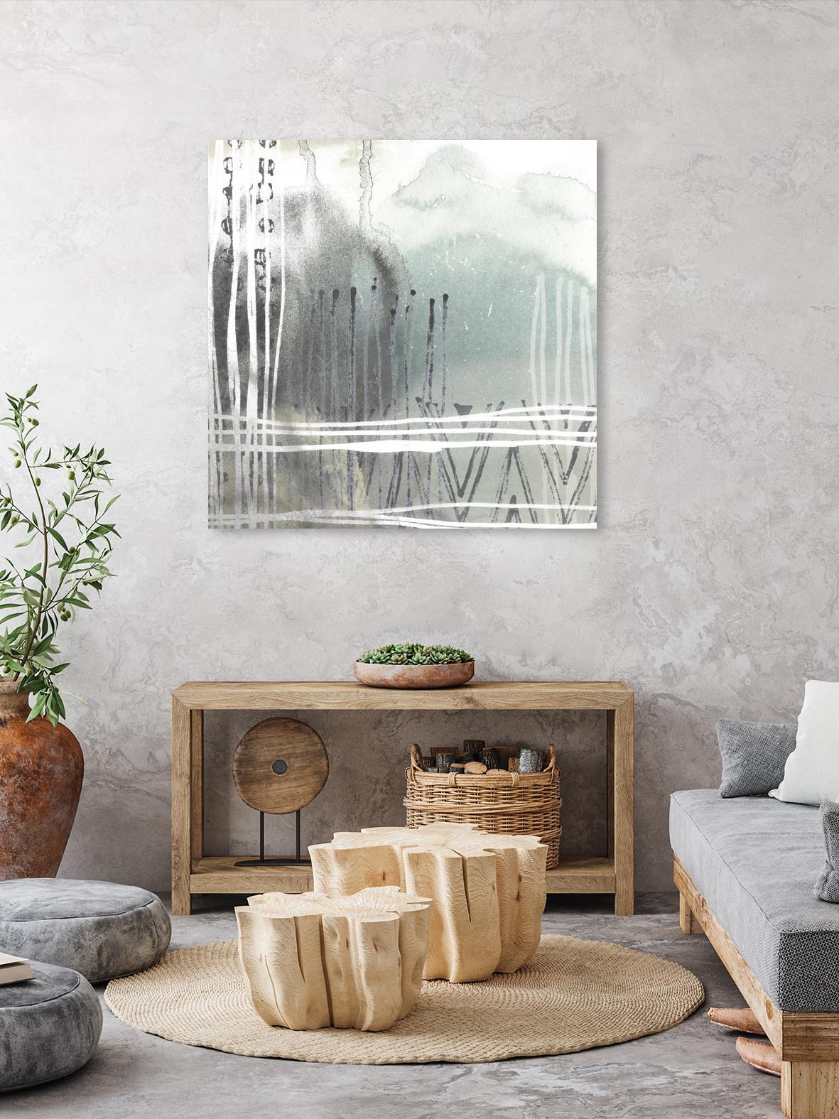 Blue Ridge I by June Erica Vess on GIANT ART - blue abstract