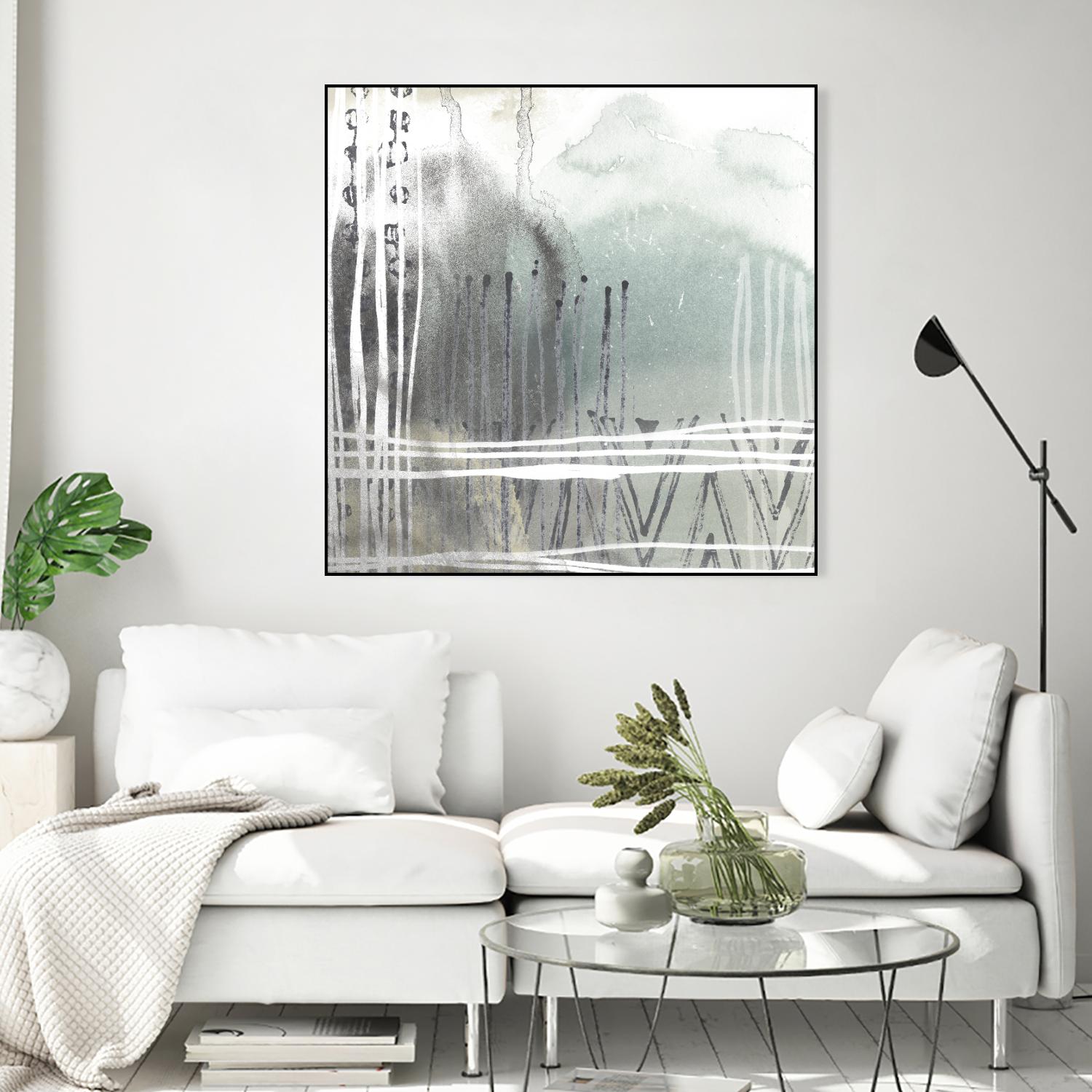 Blue Ridge I by June Erica Vess on GIANT ART - blue abstract