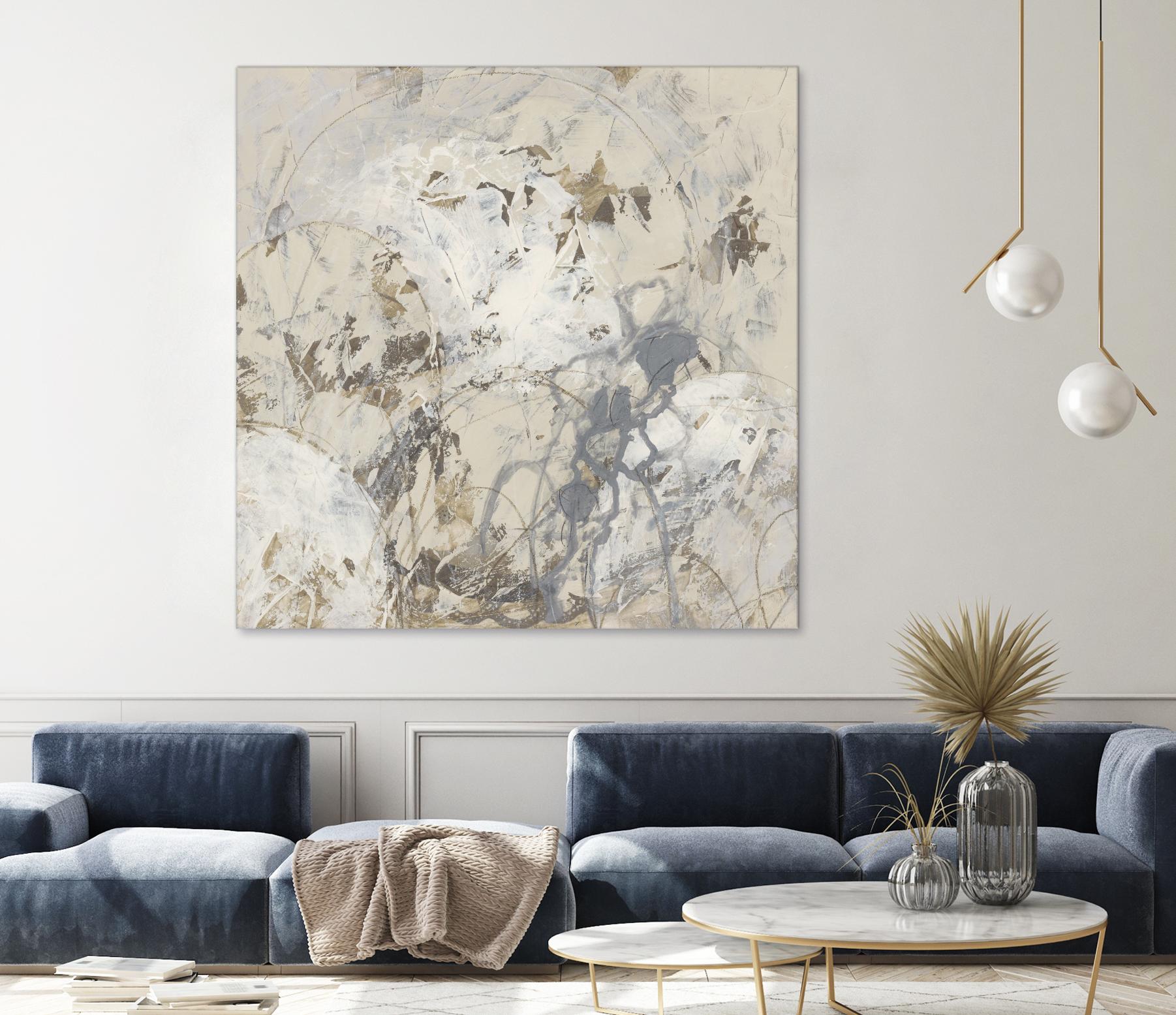 Impasto Gesture I by June Erica Vess on GIANT ART - brown abstract