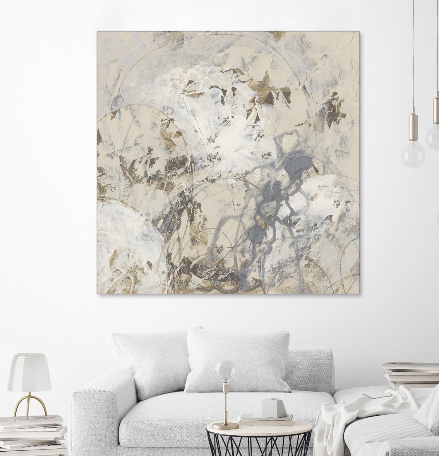 Impasto Gesture I by June Erica Vess on GIANT ART - brown abstract