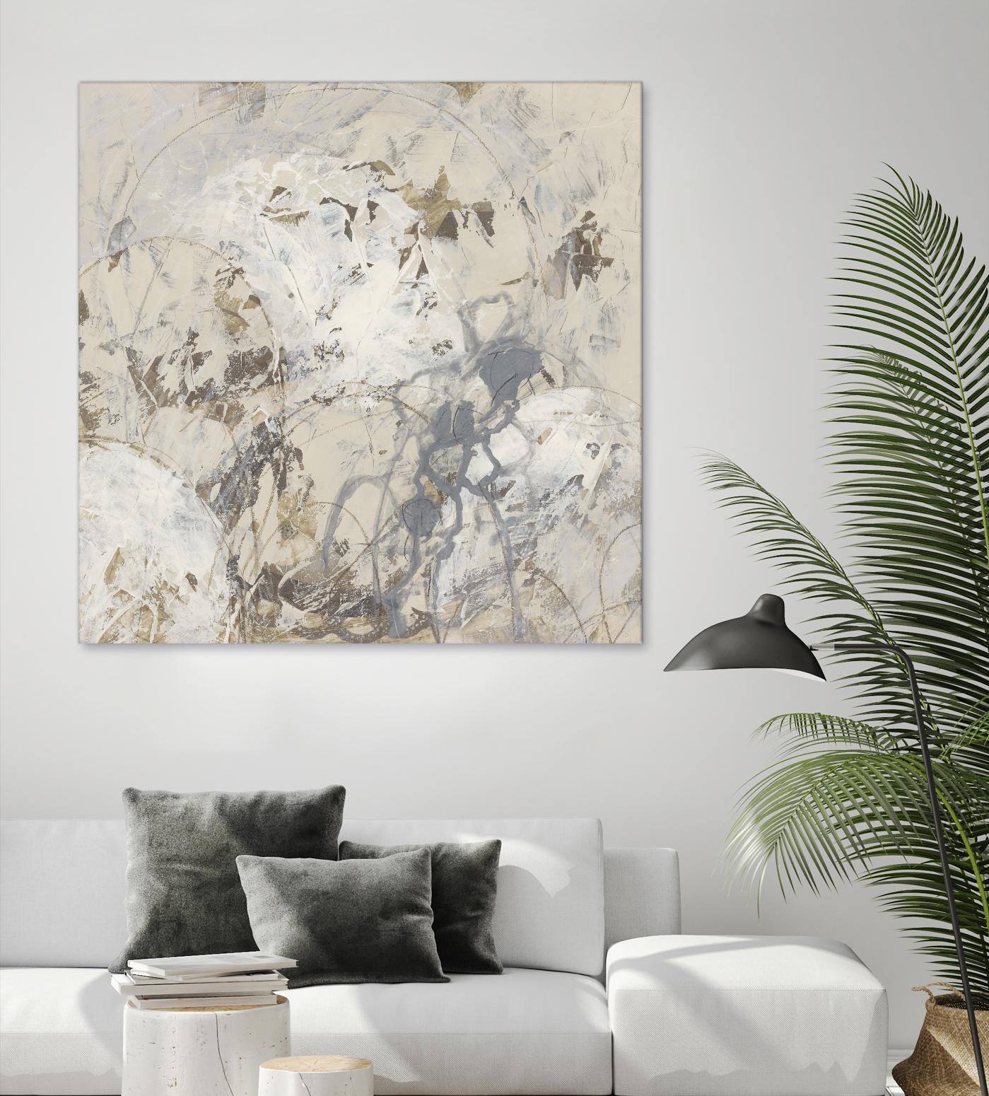 Impasto Gesture I by June Erica Vess on GIANT ART - brown abstract