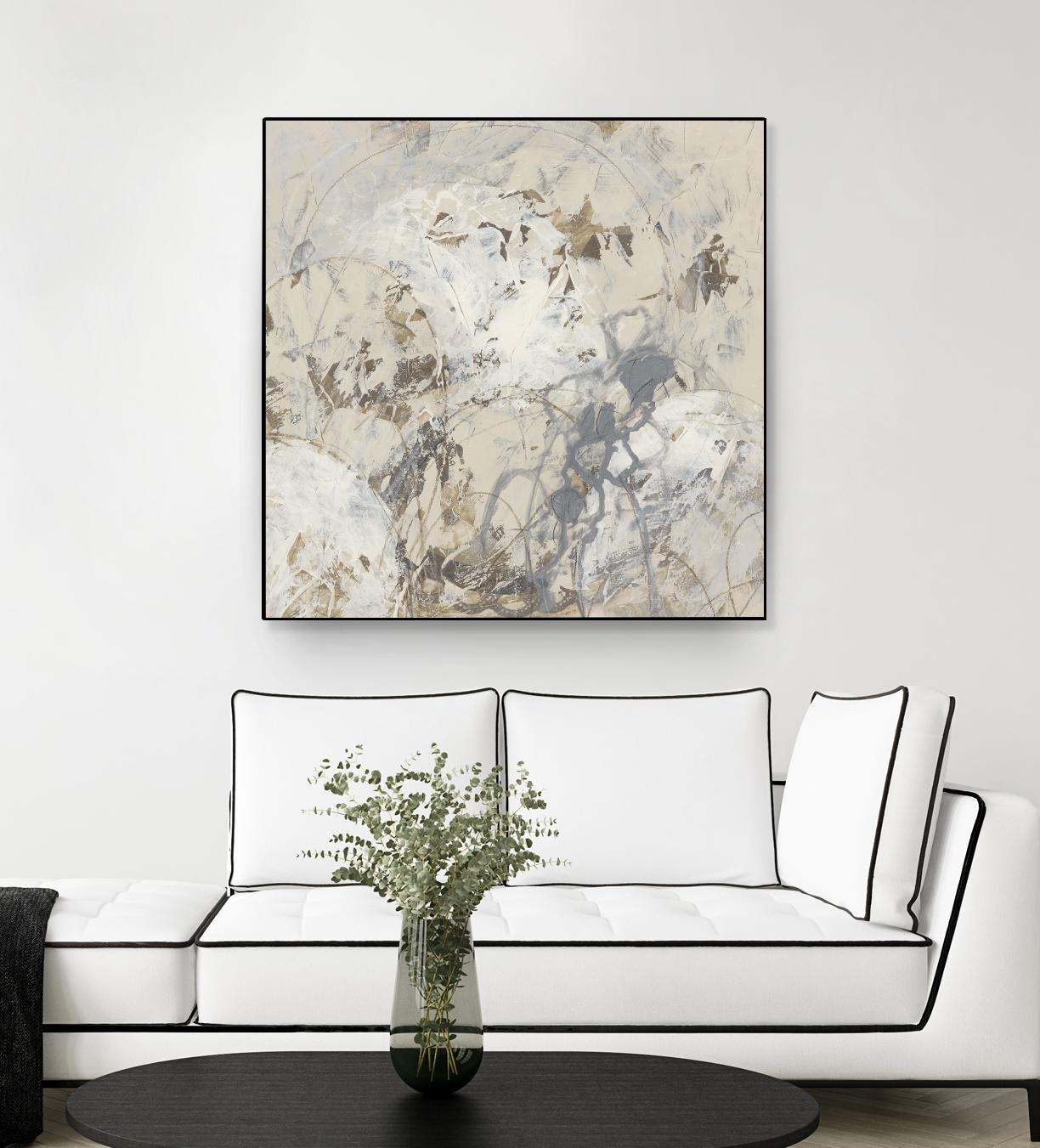 Impasto Gesture I by June Erica Vess on GIANT ART - brown abstract