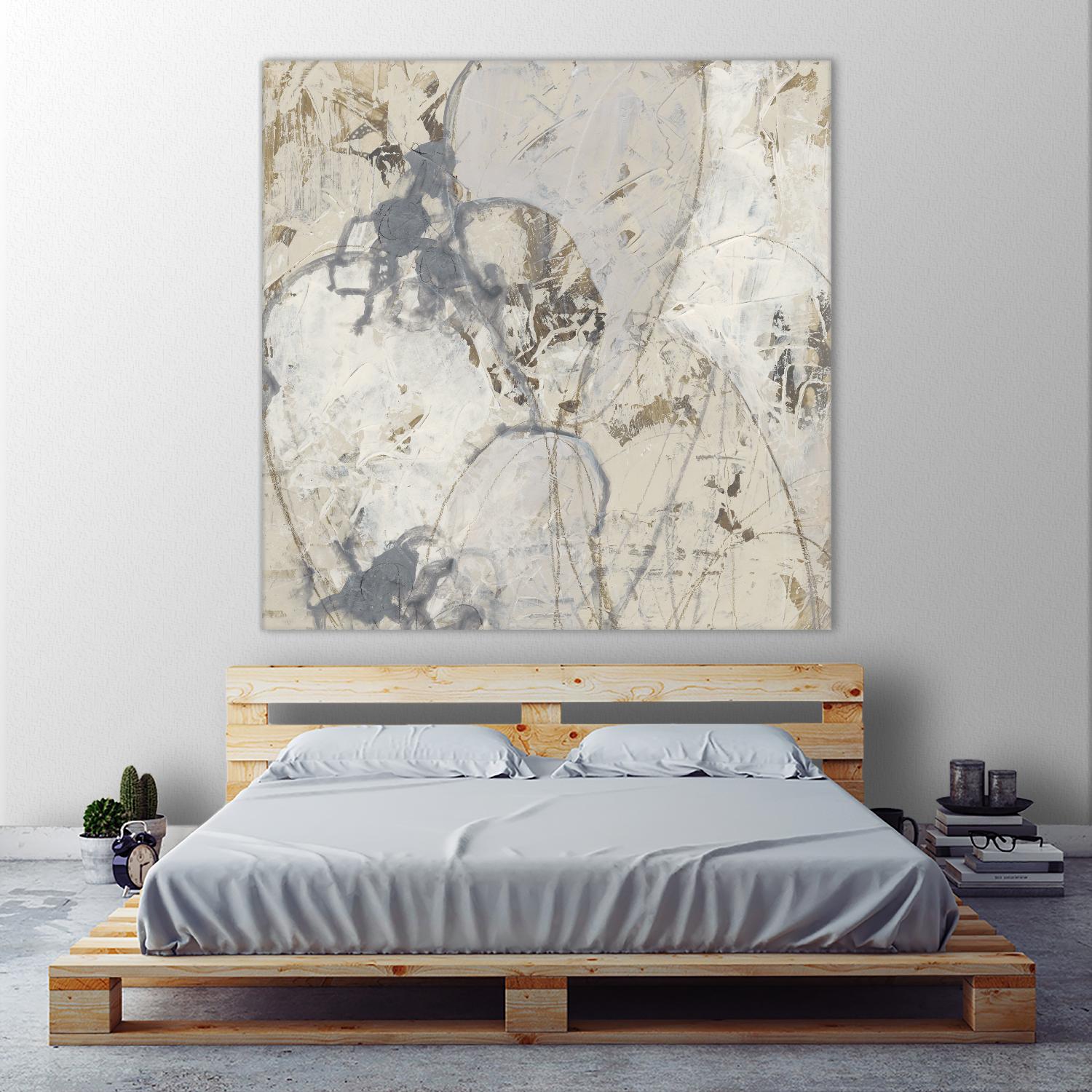 Impasto Gesture II by June Erica Vess on GIANT ART - brown abstract