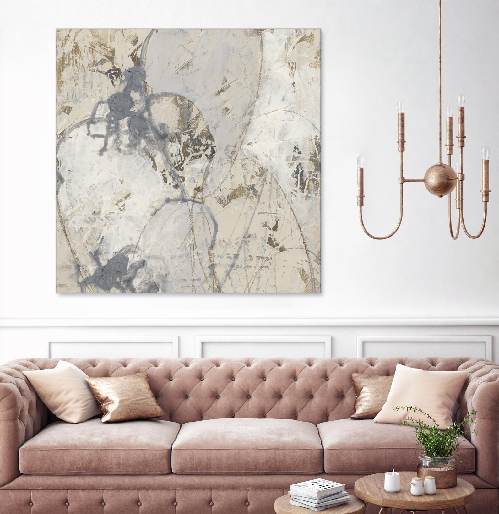 Impasto Gesture II by June Erica Vess on GIANT ART - brown abstract