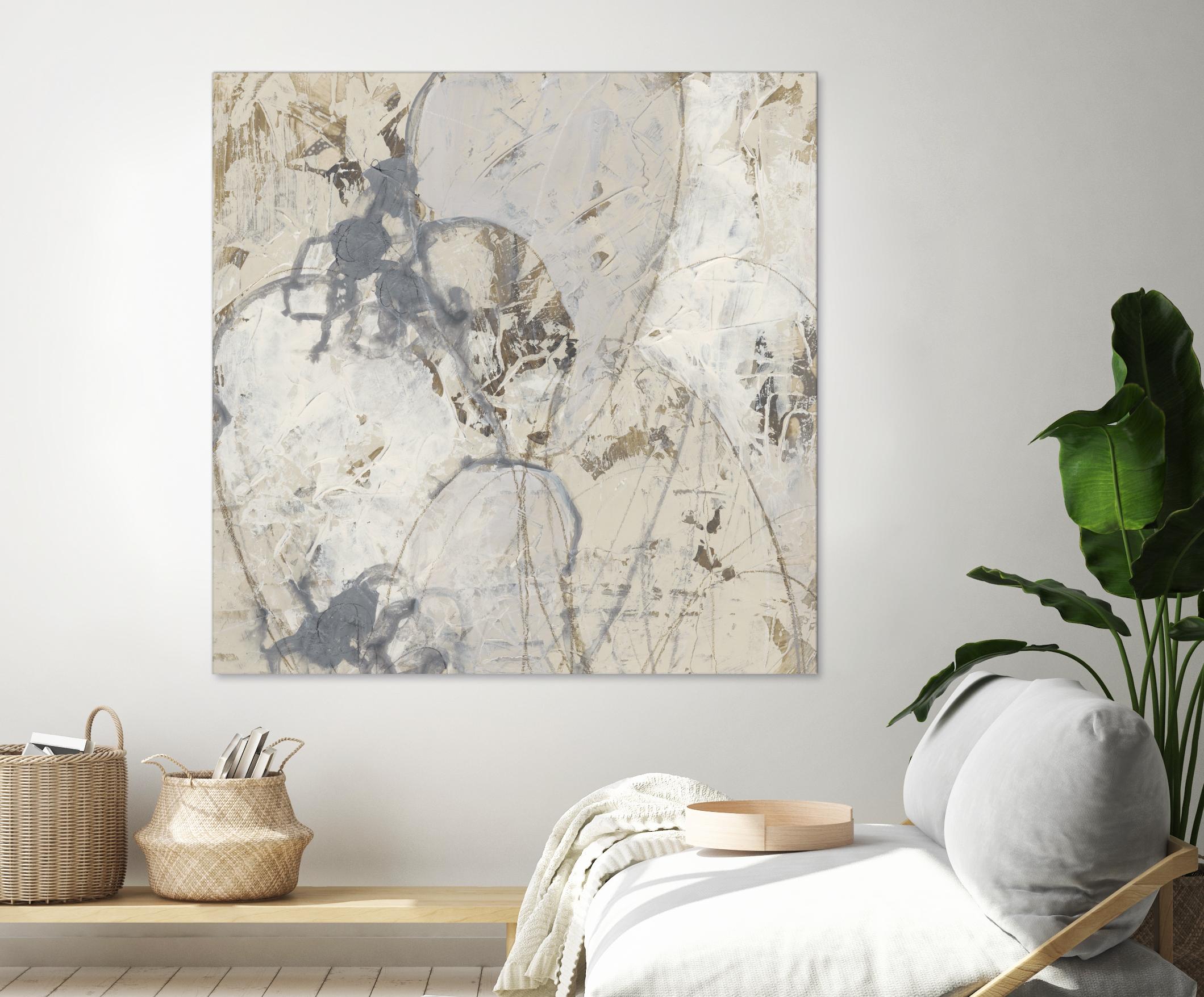 Impasto Gesture II by June Erica Vess on GIANT ART - brown abstract