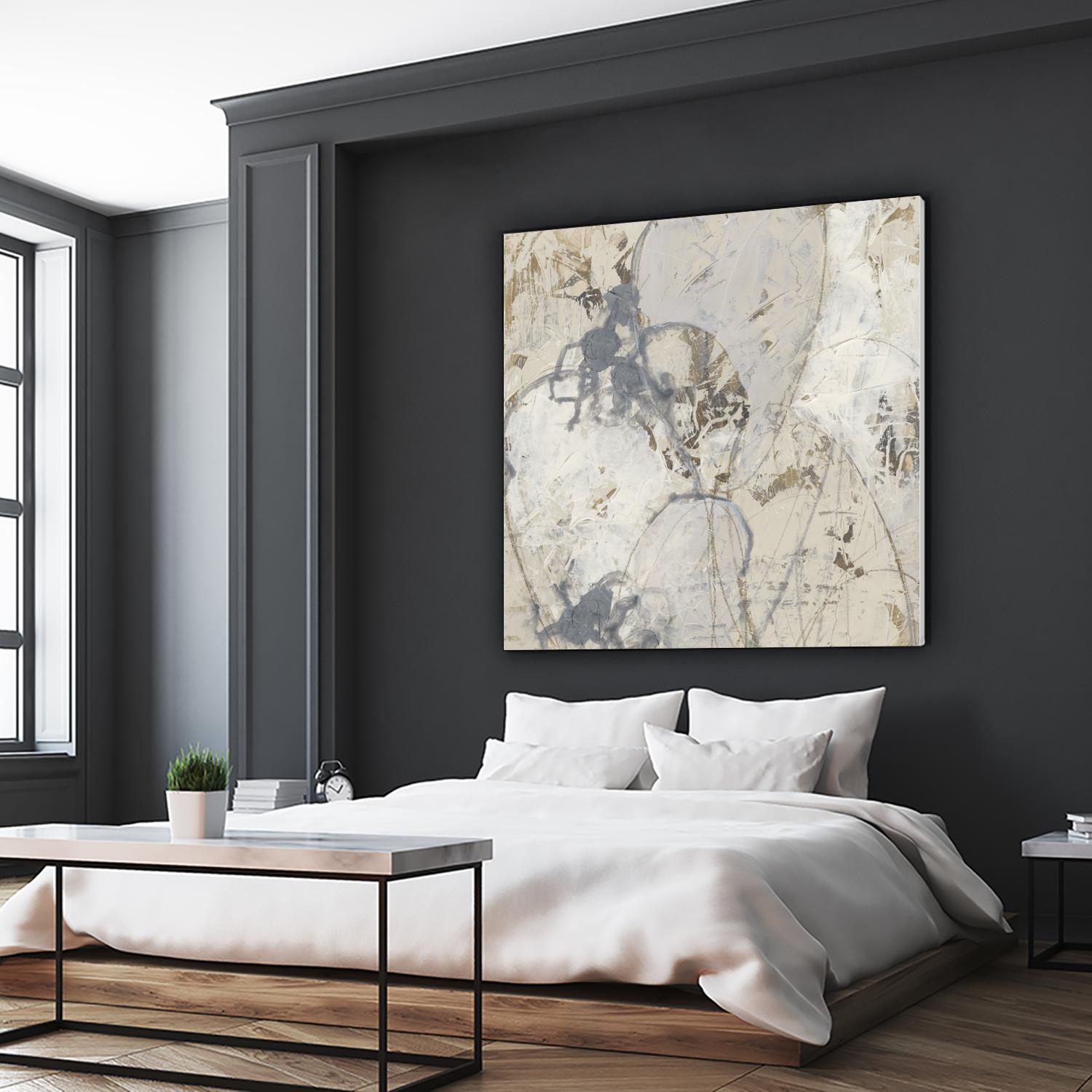 Impasto Gesture II by June Erica Vess on GIANT ART - brown abstract