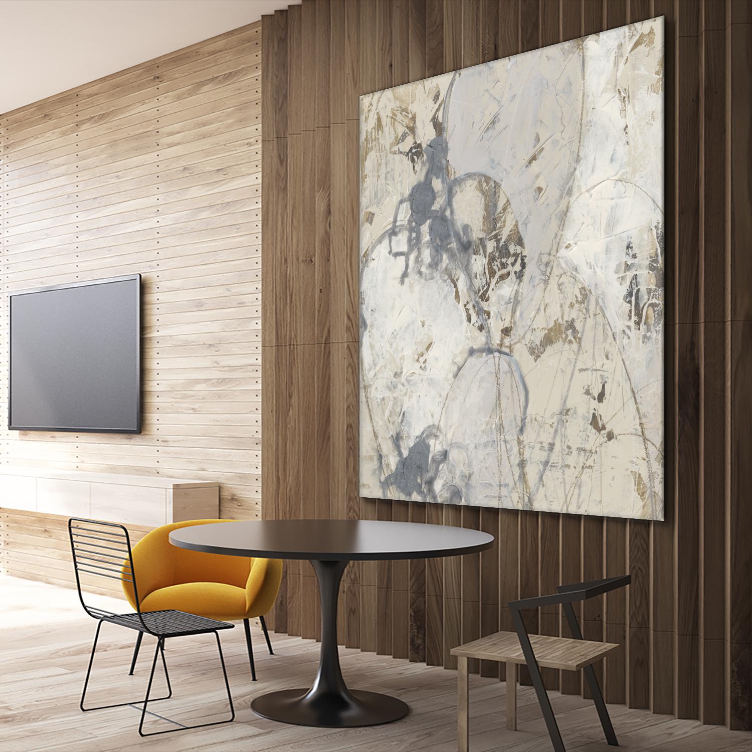 Impasto Gesture II by June Erica Vess on GIANT ART - brown abstract