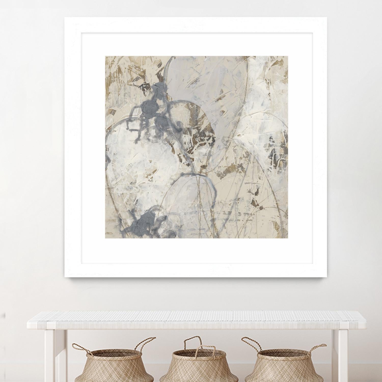 Impasto Gesture II by June Erica Vess on GIANT ART - brown abstract