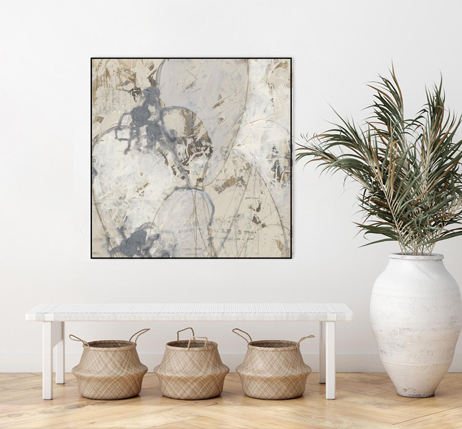 Impasto Gesture II by June Erica Vess on GIANT ART - brown abstract