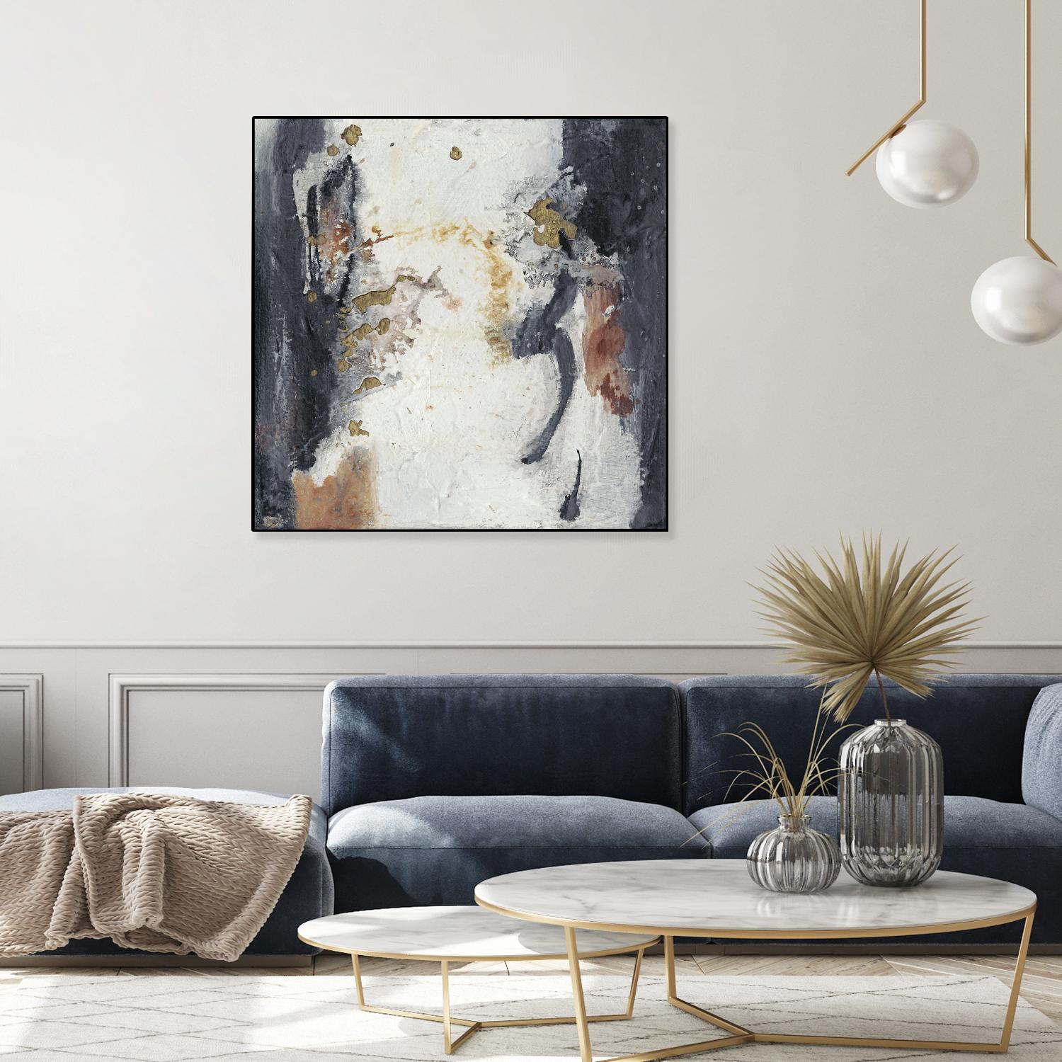 Oriental Garden II by Joyce Combs on GIANT ART - abstract