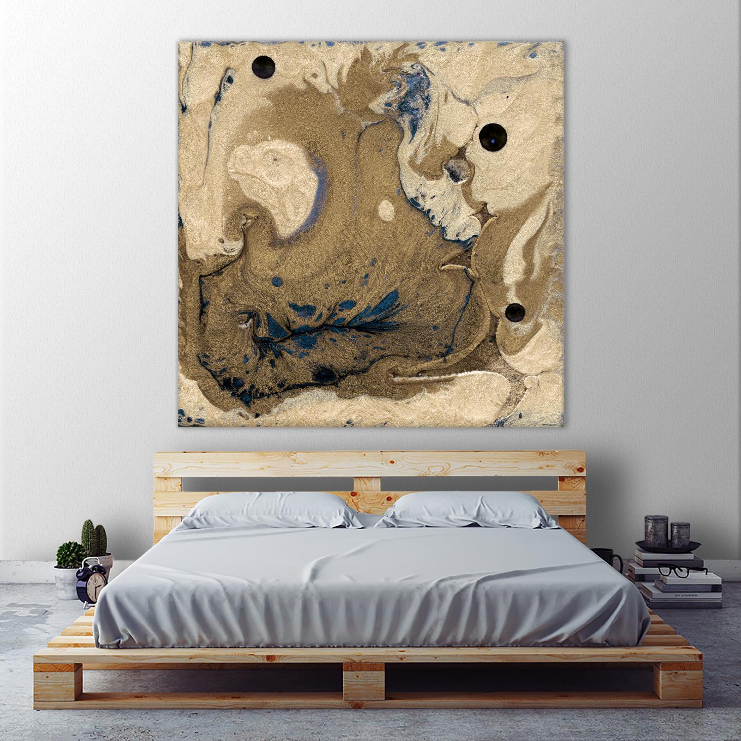 Mojave I by Alicia Ludwig on GIANT ART - brown abstract