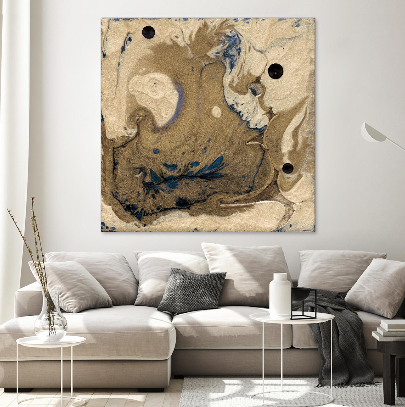 Mojave I by Alicia Ludwig on GIANT ART - brown abstract