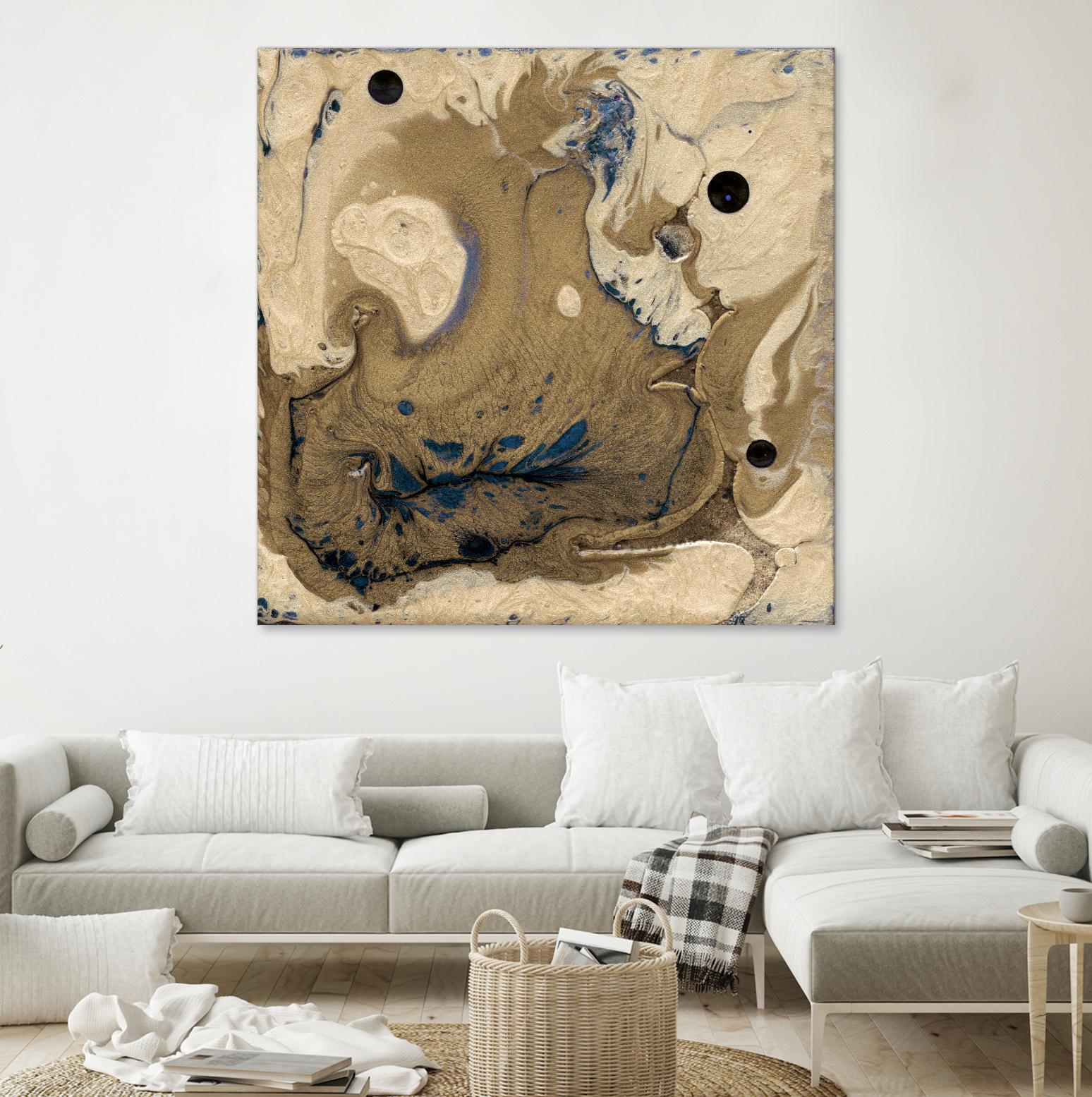 Mojave I by Alicia Ludwig on GIANT ART - brown abstract
