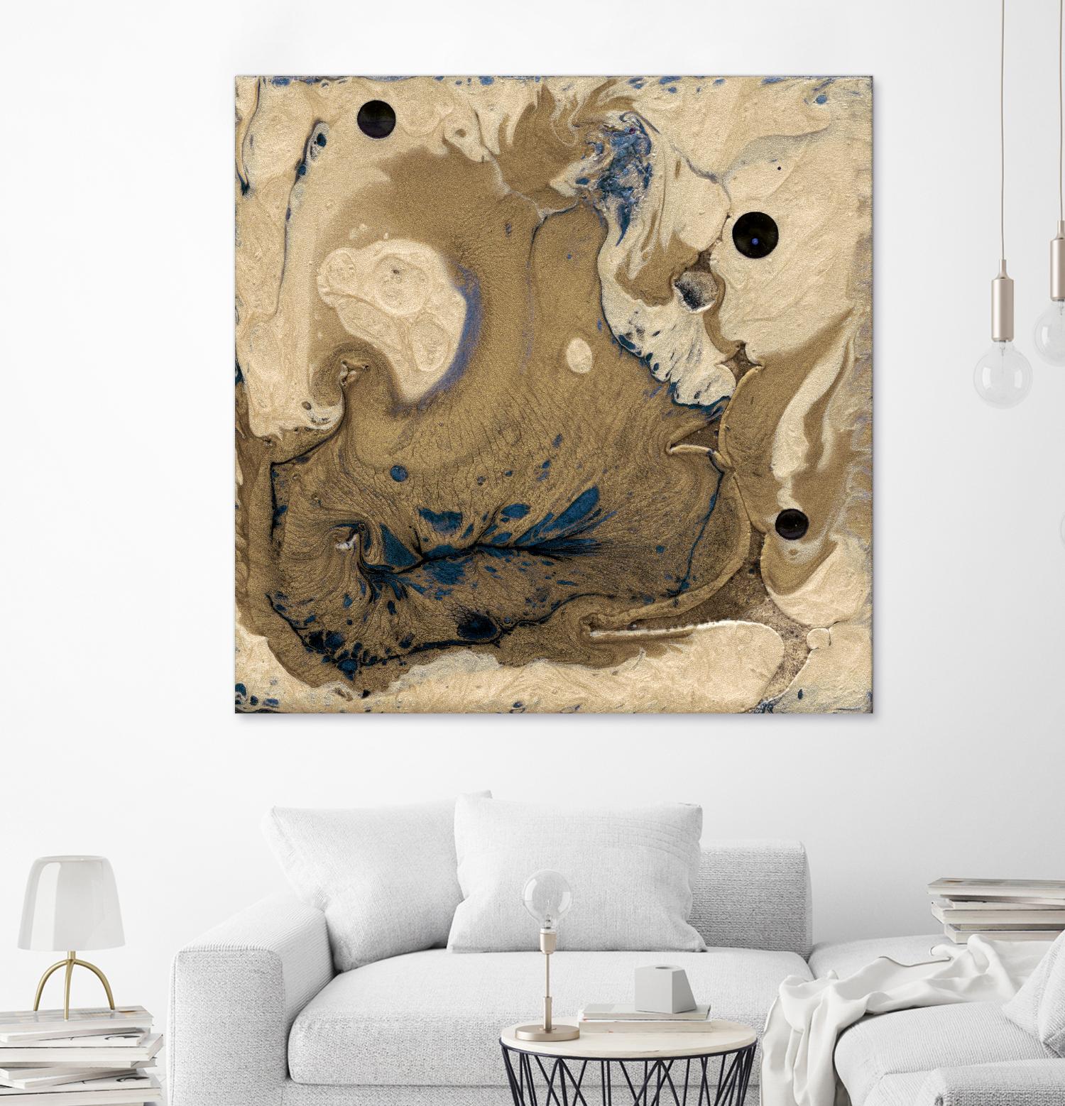 Mojave I by Alicia Ludwig on GIANT ART - brown abstract