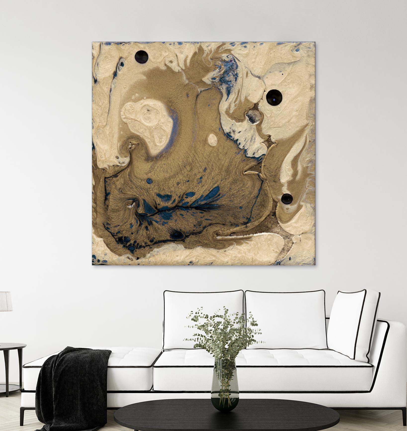 Mojave I by Alicia Ludwig on GIANT ART - brown abstract