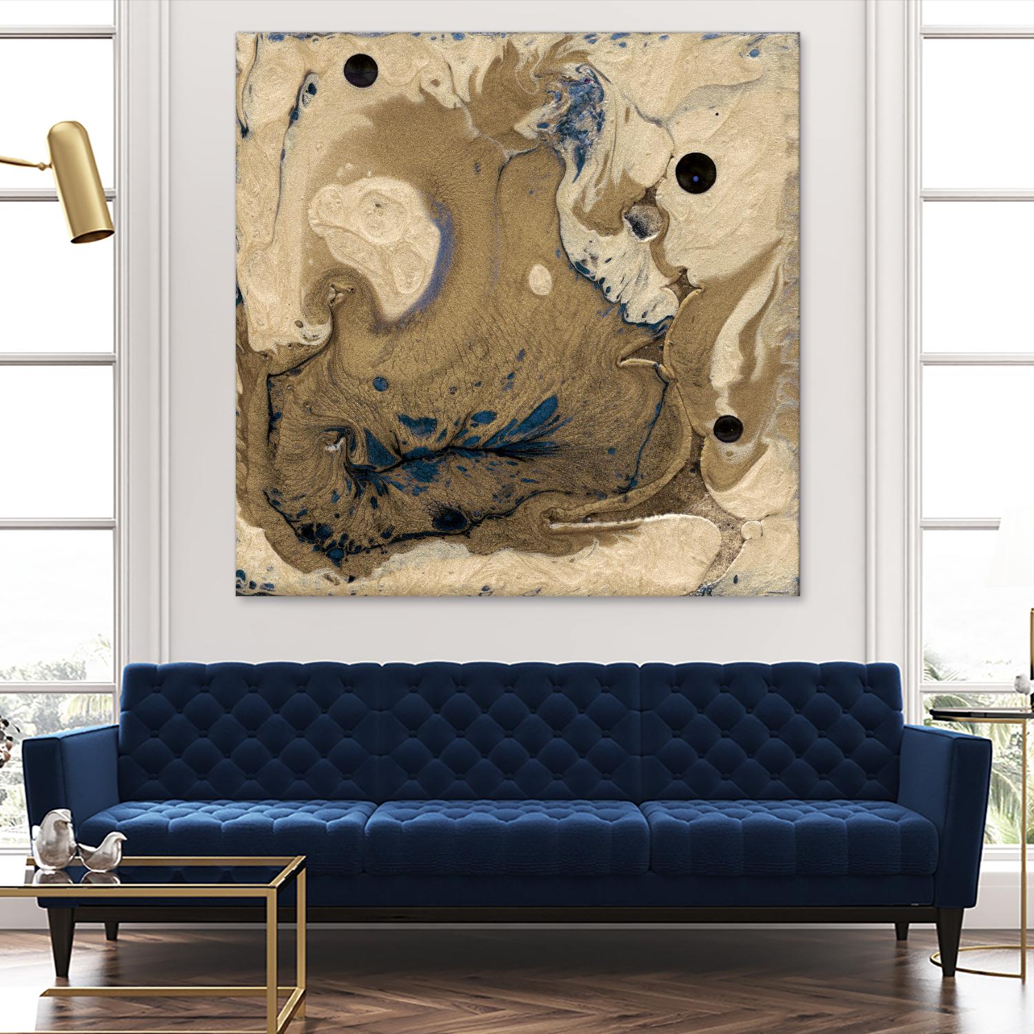 Mojave I by Alicia Ludwig on GIANT ART - brown abstract