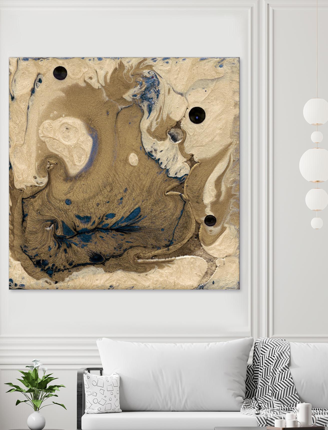 Mojave I by Alicia Ludwig on GIANT ART - brown abstract