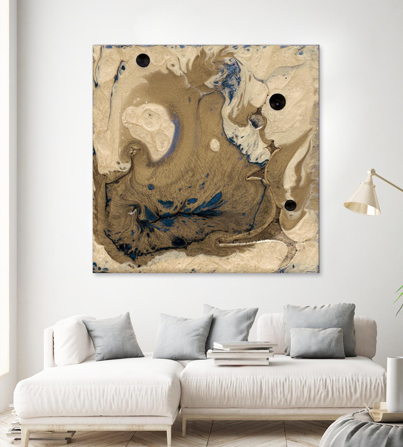Mojave I by Alicia Ludwig on GIANT ART - brown abstract